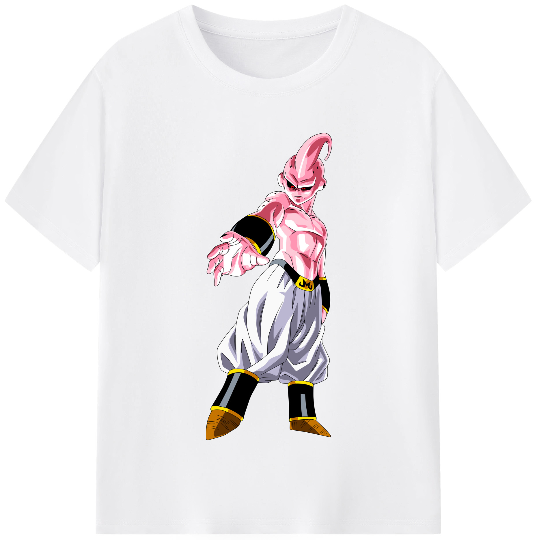 （画像用） ドラゴンボール 魔人ブウ DRAGON BALL Majin Buu 綿100％半袖Tシャツ（フロントプリント）