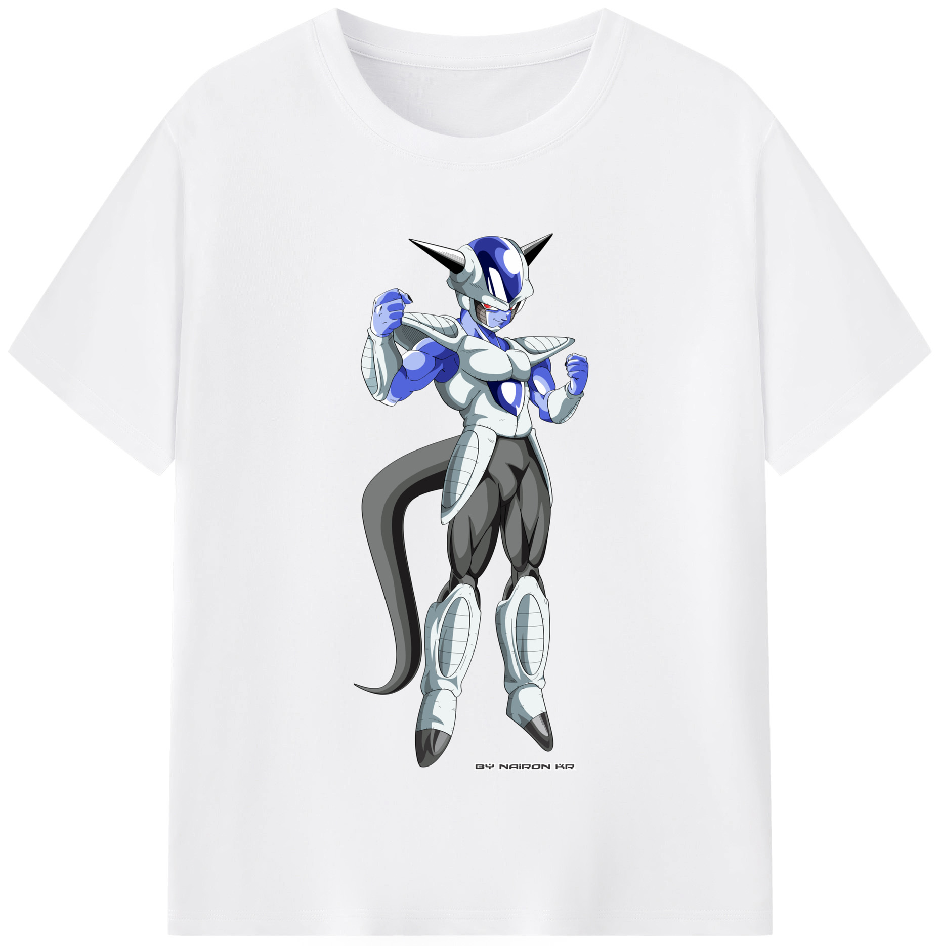（画像用） ドラゴンボール フリーザ DRAGON BALL Frieza 綿100％半袖Tシャツ（フロントプリント）