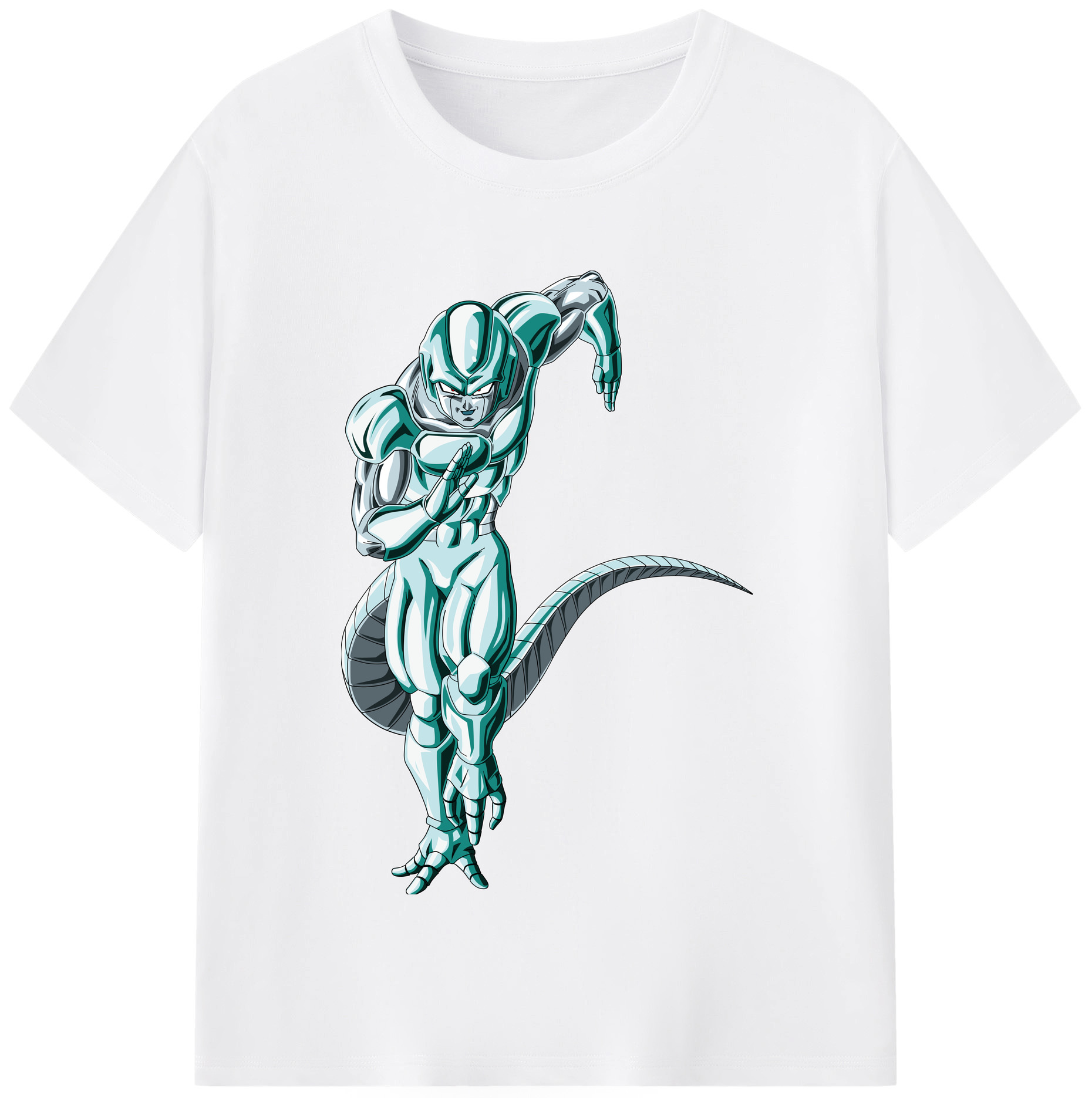 （画像用） ドラゴンボール フリーザ DRAGON BALL Frieza 綿100％半袖Tシャツ（フロントプリント）