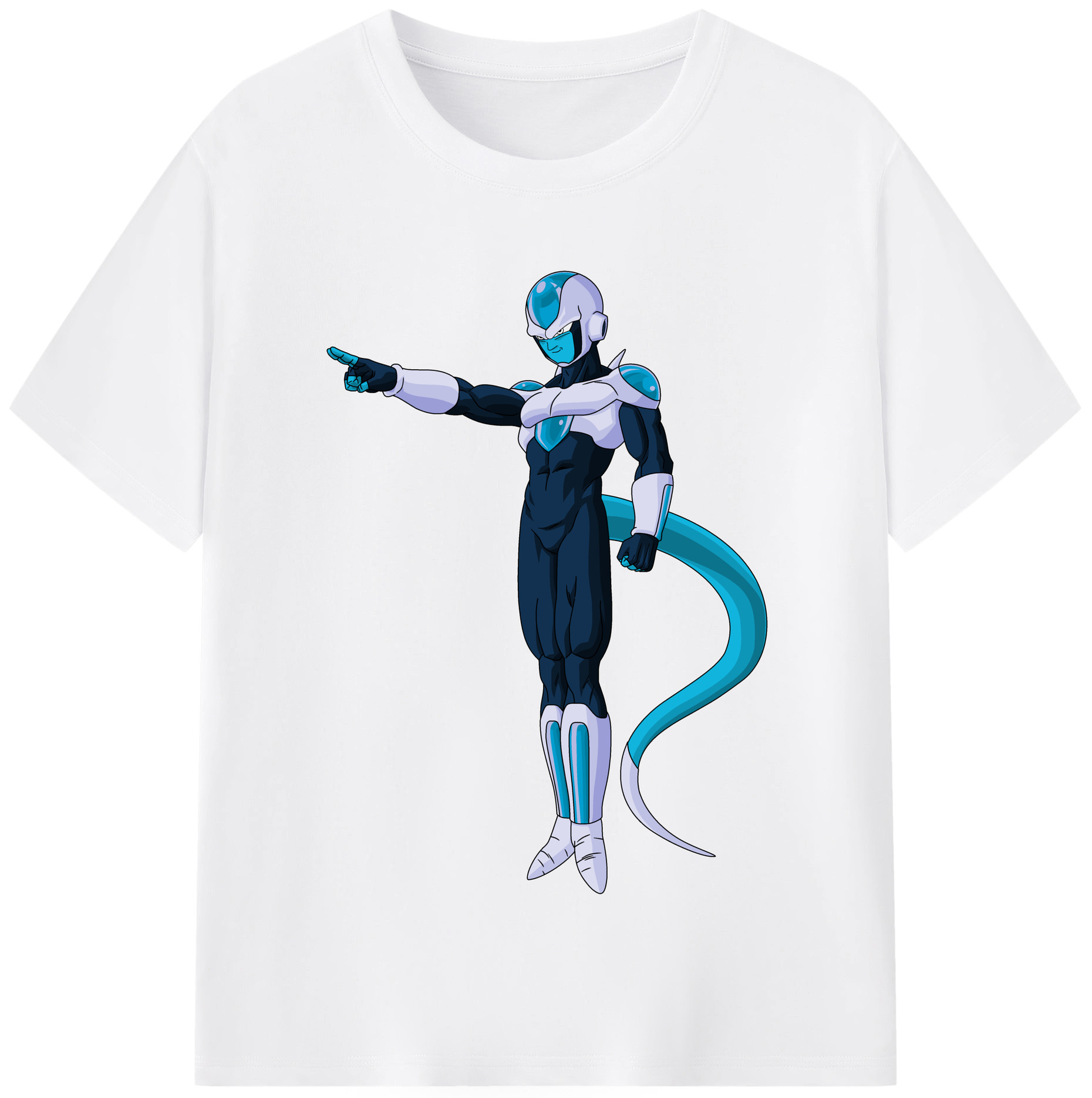 （画像用） ドラゴンボール フリーザ DRAGON BALL Frieza 綿100％半袖Tシャツ（フロントプリント）
