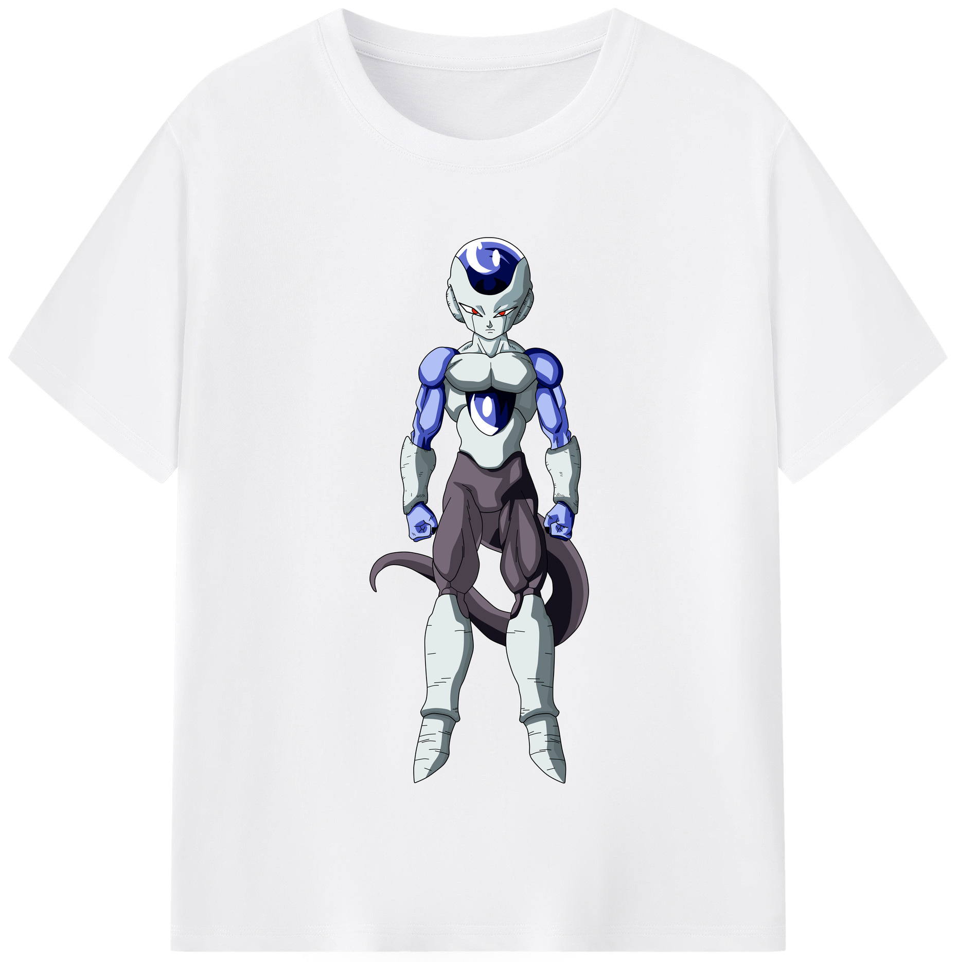（画像用） ドラゴンボール フリーザ DRAGON BALL Frieza 綿100％半袖Tシャツ（フロントプリント）
