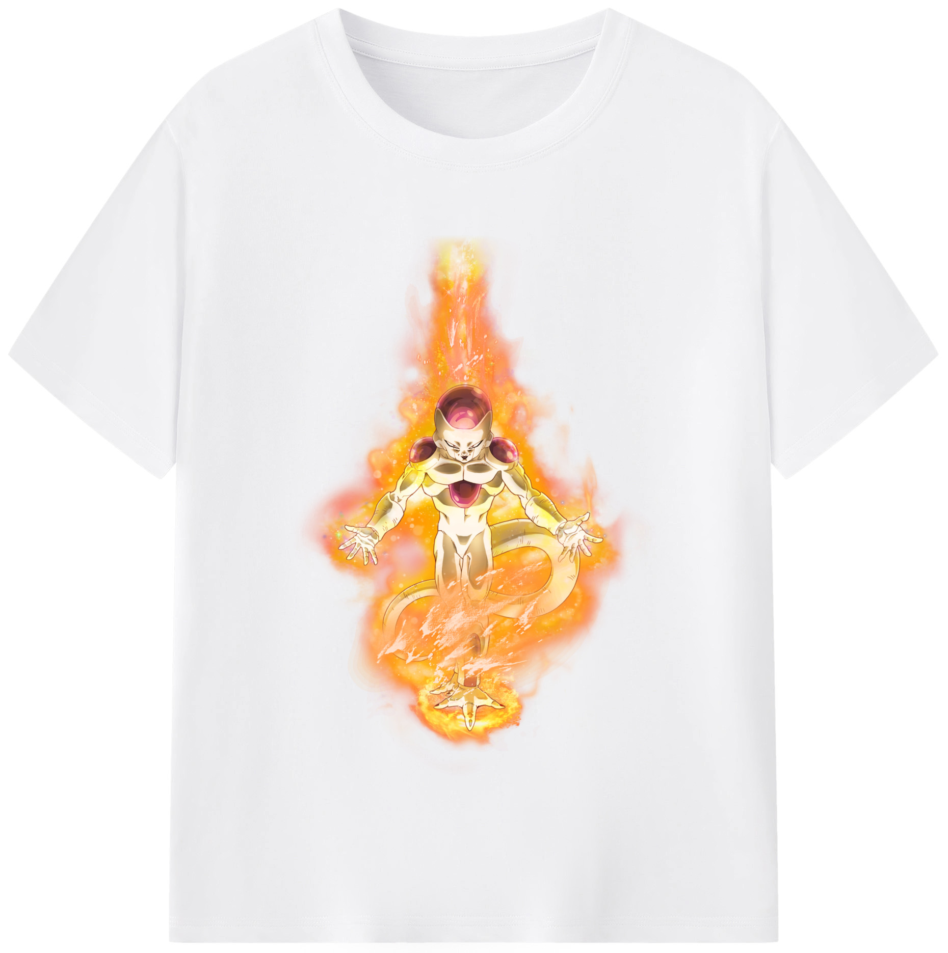 （画像用） ドラゴンボール フリーザ DRAGON BALL Frieza 綿100％半袖Tシャツ（フロントプリント）