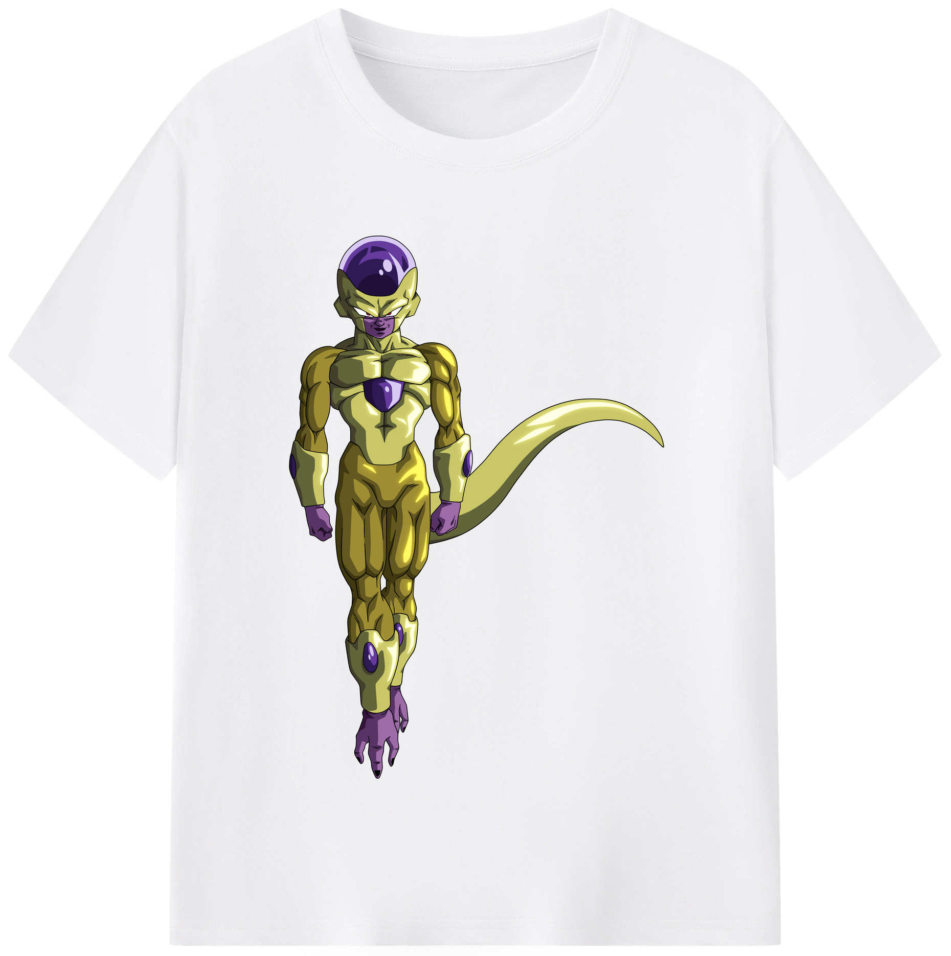 （画像用） ドラゴンボール フリーザ DRAGON BALL Frieza 綿100％半袖Tシャツ（フロントプリント）