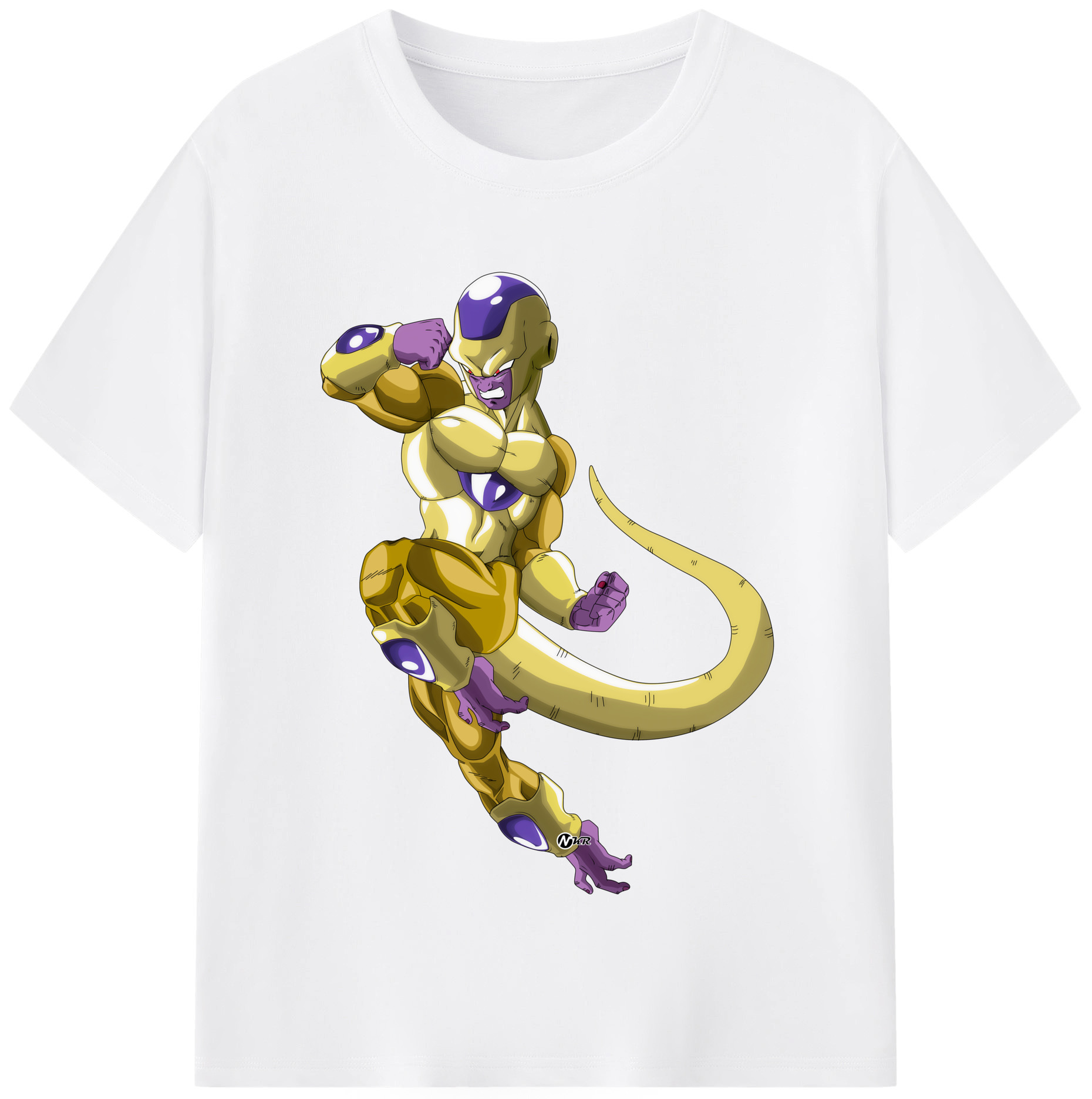 （画像用） ドラゴンボール フリーザ DRAGON BALL Frieza 綿100％半袖Tシャツ（フロントプリント）