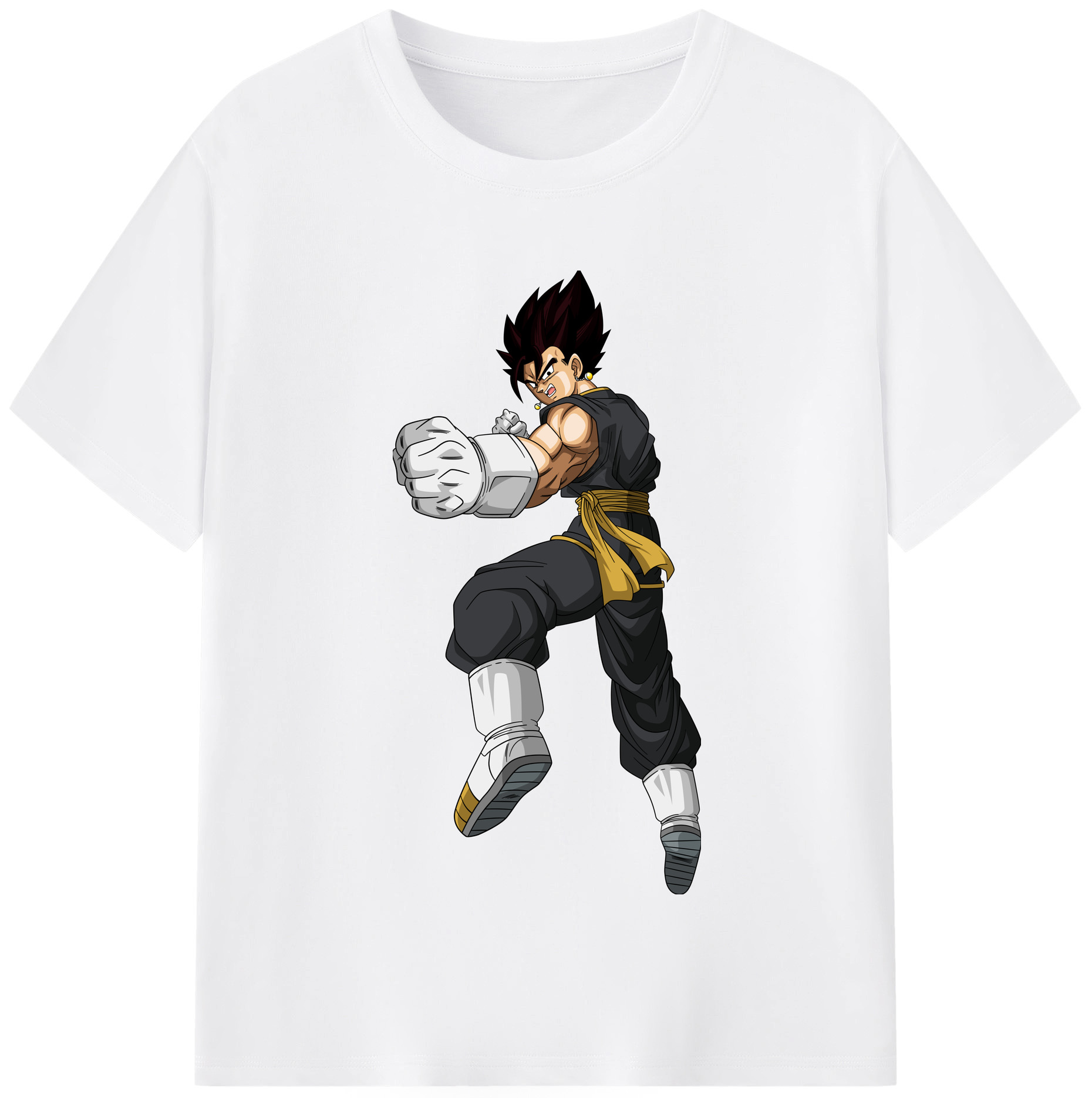 （画像用） ドラゴンボール ベジット DRAGON BALL Vegetto 綿100％半袖Tシャツ（フロントプリント）