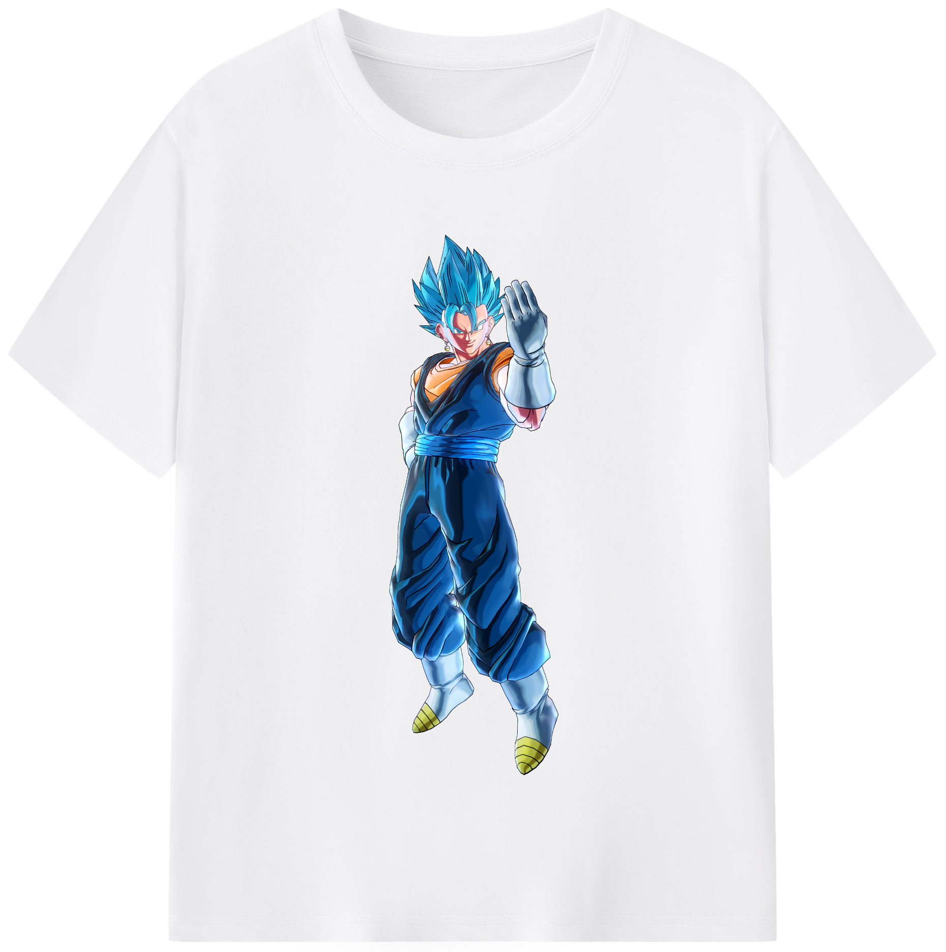 （画像用） ドラゴンボール ベジット DRAGON BALL Vegetto 綿100％半袖Tシャツ（フロントプリント）