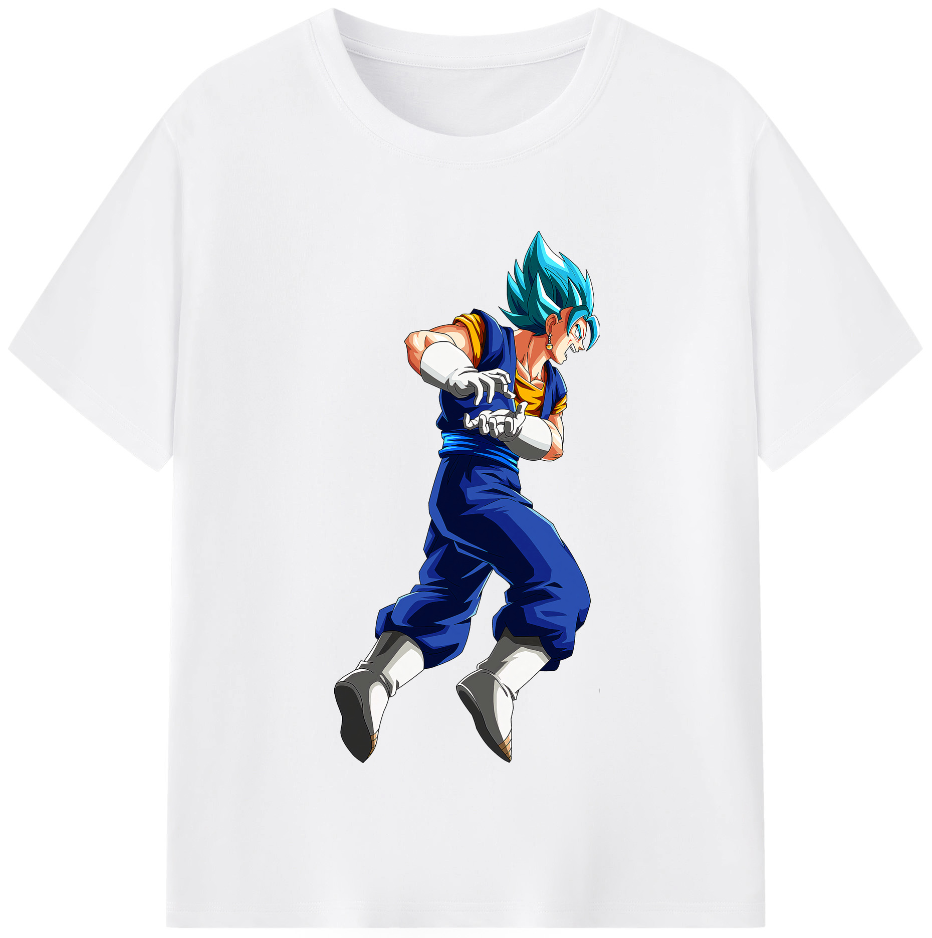 （画像用） ドラゴンボール ベジット DRAGON BALL Vegetto 綿100％半袖Tシャツ（フロントプリント）