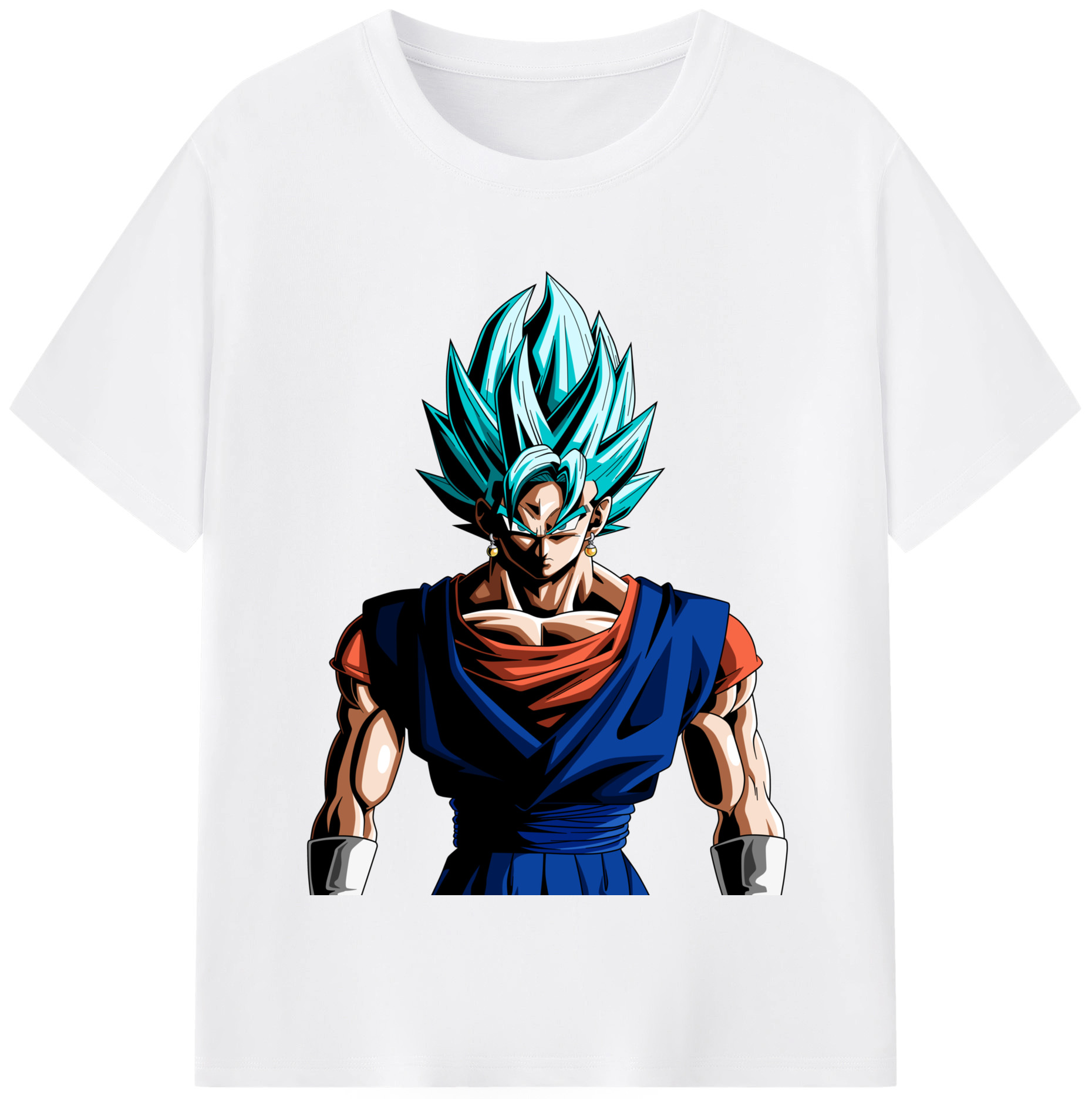 （画像用） ドラゴンボール ベジット DRAGON BALL Vegetto 綿100％半袖Tシャツ（フロントプリント）