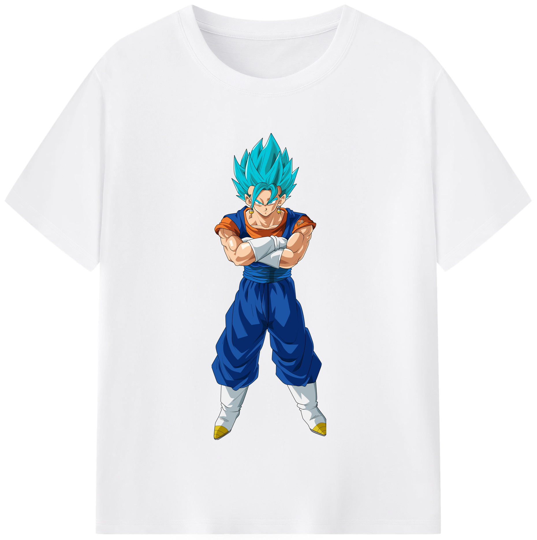 （画像用） ドラゴンボール ベジット DRAGON BALL Vegetto 綿100％半袖Tシャツ（フロントプリント）