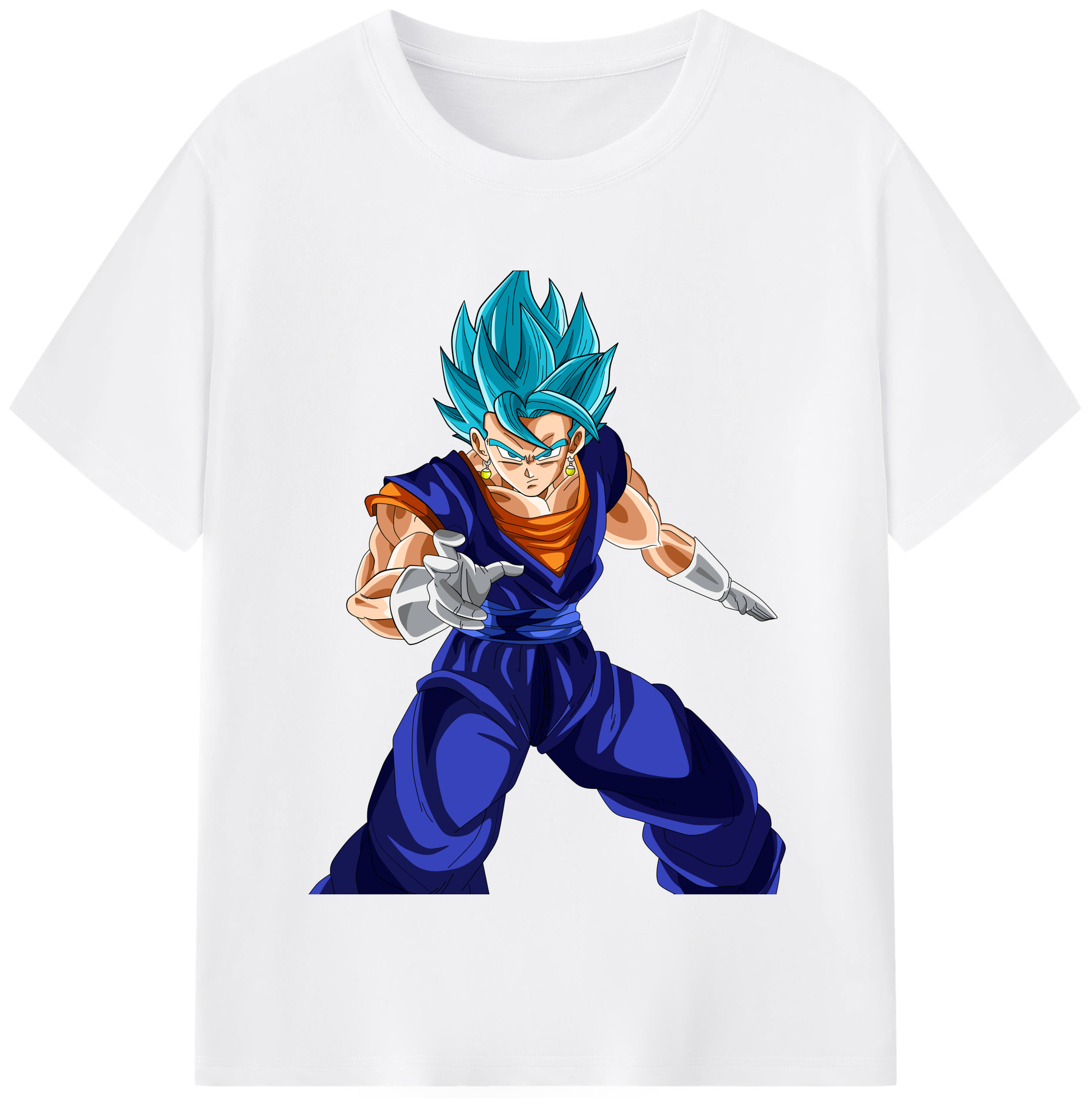 （画像用） ドラゴンボール ベジット DRAGON BALL Vegetto 綿100％半袖Tシャツ（フロントプリント）