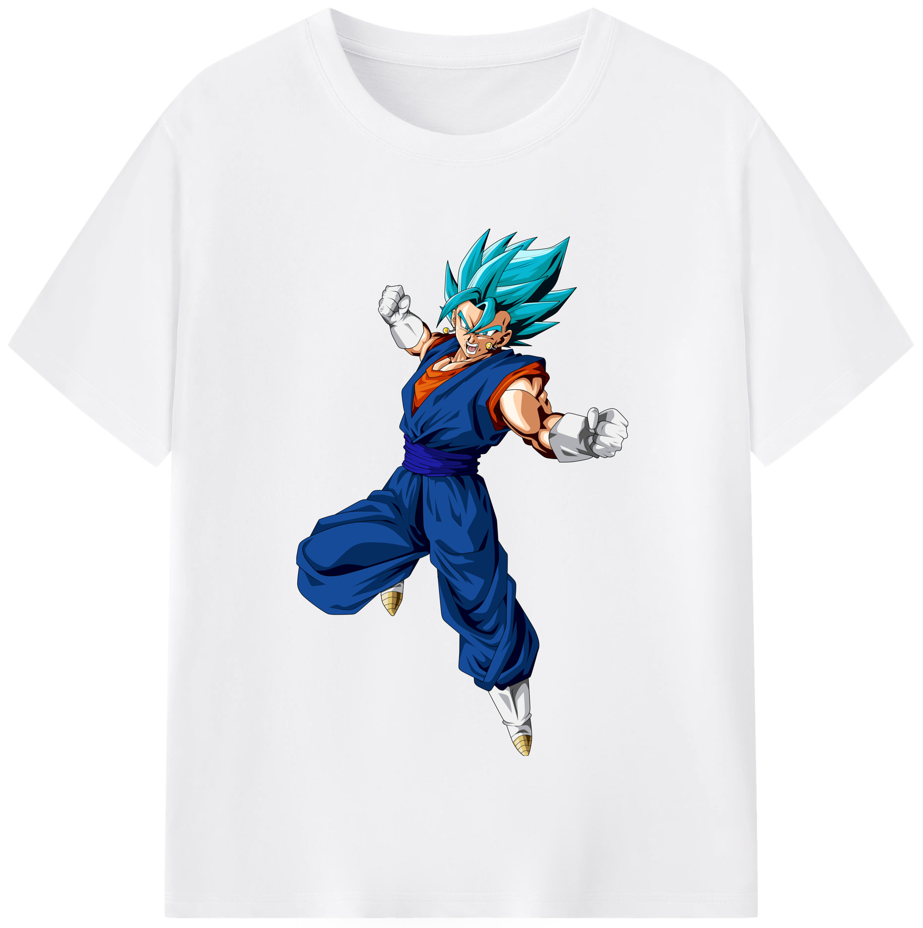 （画像用） ドラゴンボール ベジット DRAGON BALL Vegetto 綿100％半袖Tシャツ（フロントプリント）