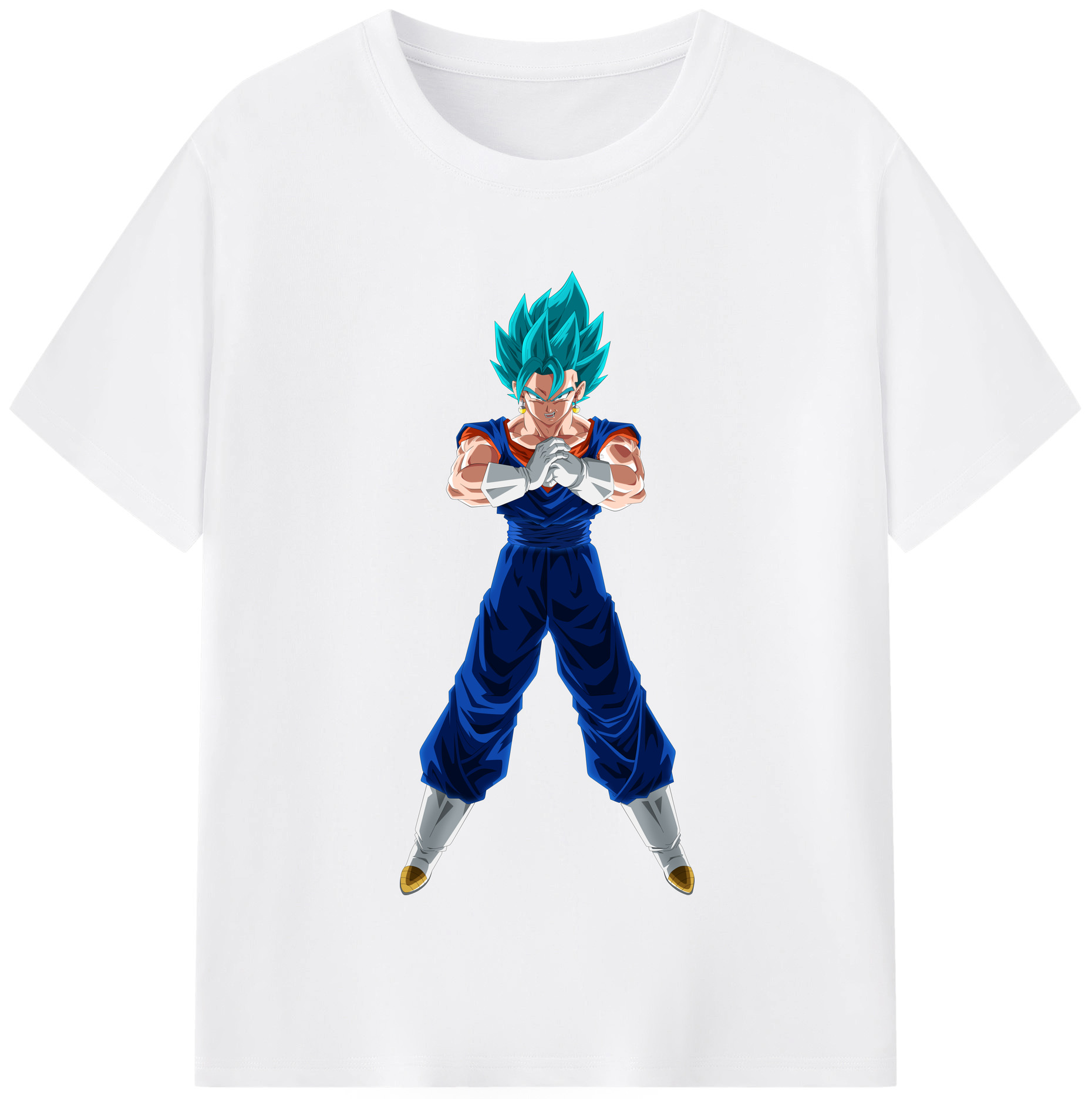 （画像用） ドラゴンボール ベジット DRAGON BALL Vegetto 綿100％半袖Tシャツ（フロントプリント）