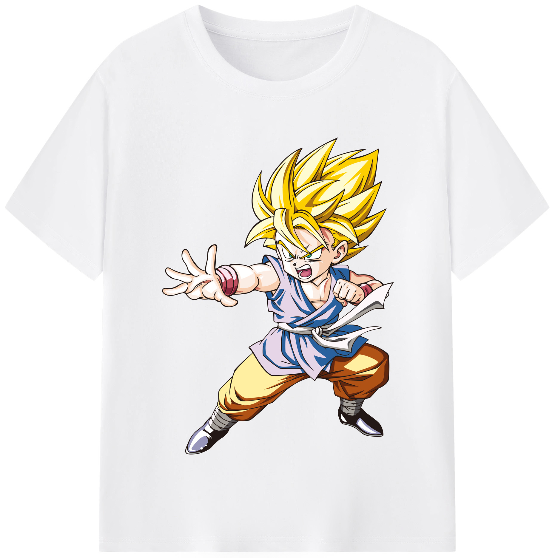 （画像用） ドラゴンボール ベジット DRAGON BALL Vegetto 綿100％半袖Tシャツ（フロントプリント）