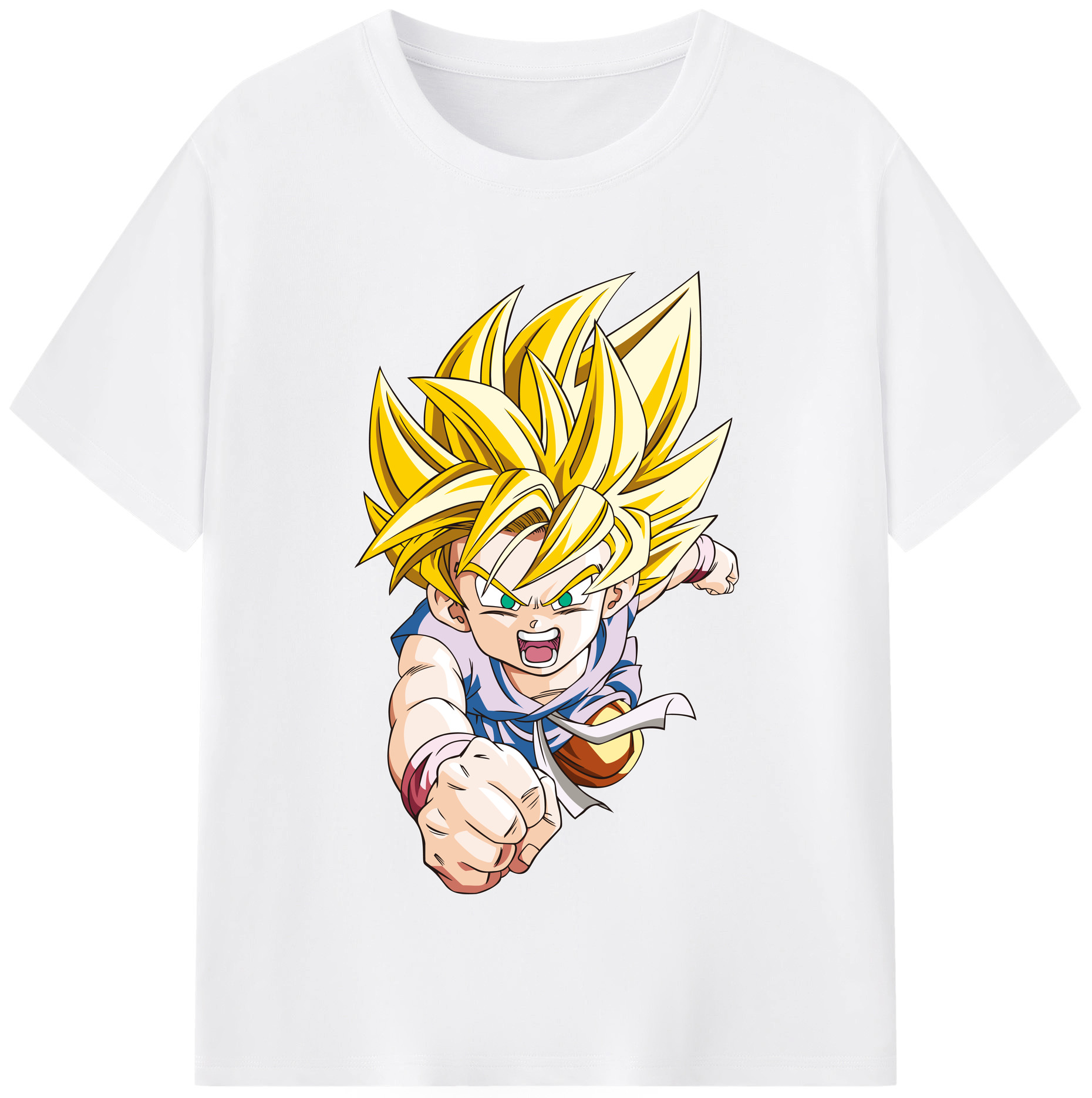 （画像用） ドラゴンボール ベジット DRAGON BALL Vegetto 綿100％半袖Tシャツ（フロントプリント）