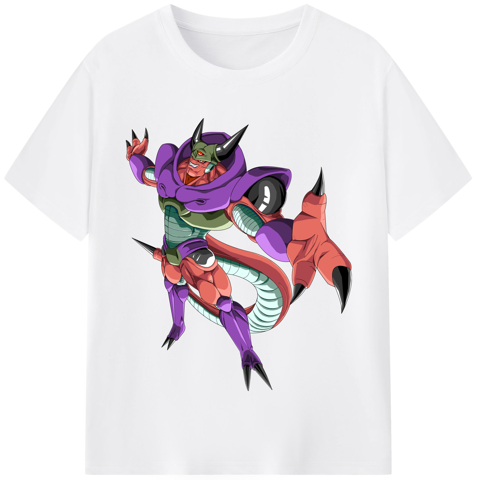 （画像用） ドラゴンボール ジャネンバ DRAGON BALL Janemba 綿100％半袖Tシャツ（フロントプリント）