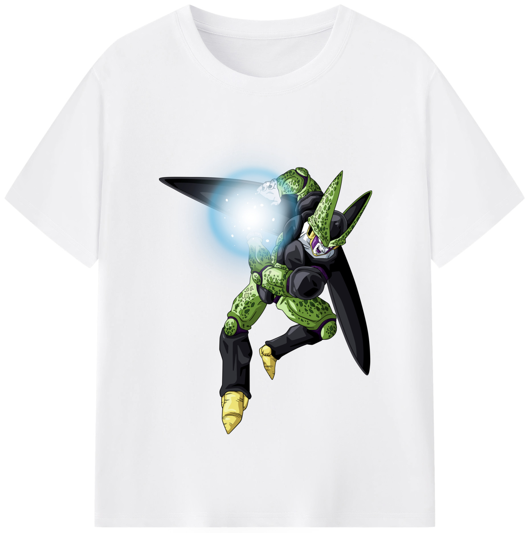 （画像用） ドラゴンボール セル DRAGON BALL Cell 綿100％半袖Tシャツ（フロントプリント）