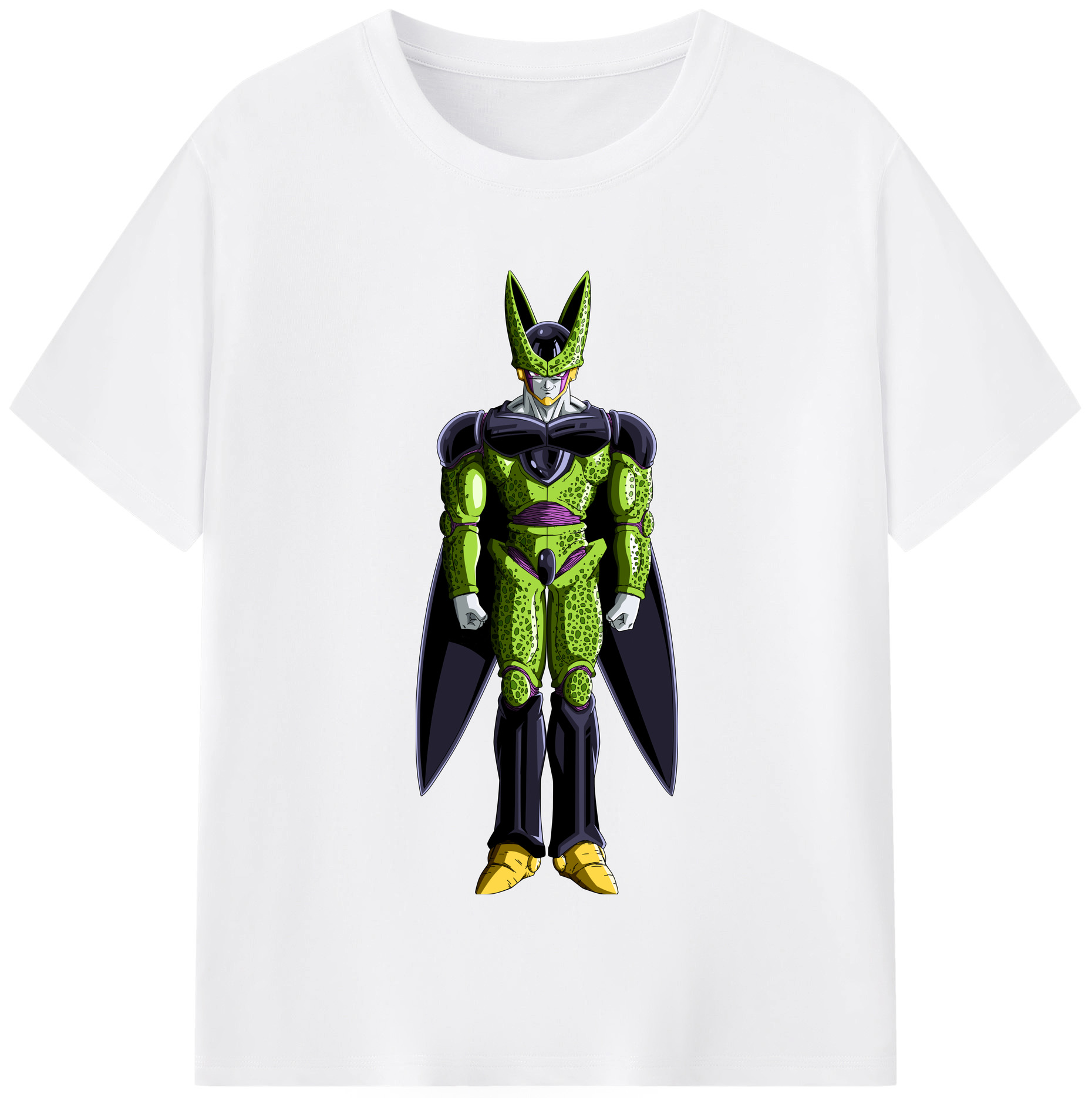 （画像用） ドラゴンボール セル DRAGON BALL Cell 綿100％半袖Tシャツ（フロントプリント）