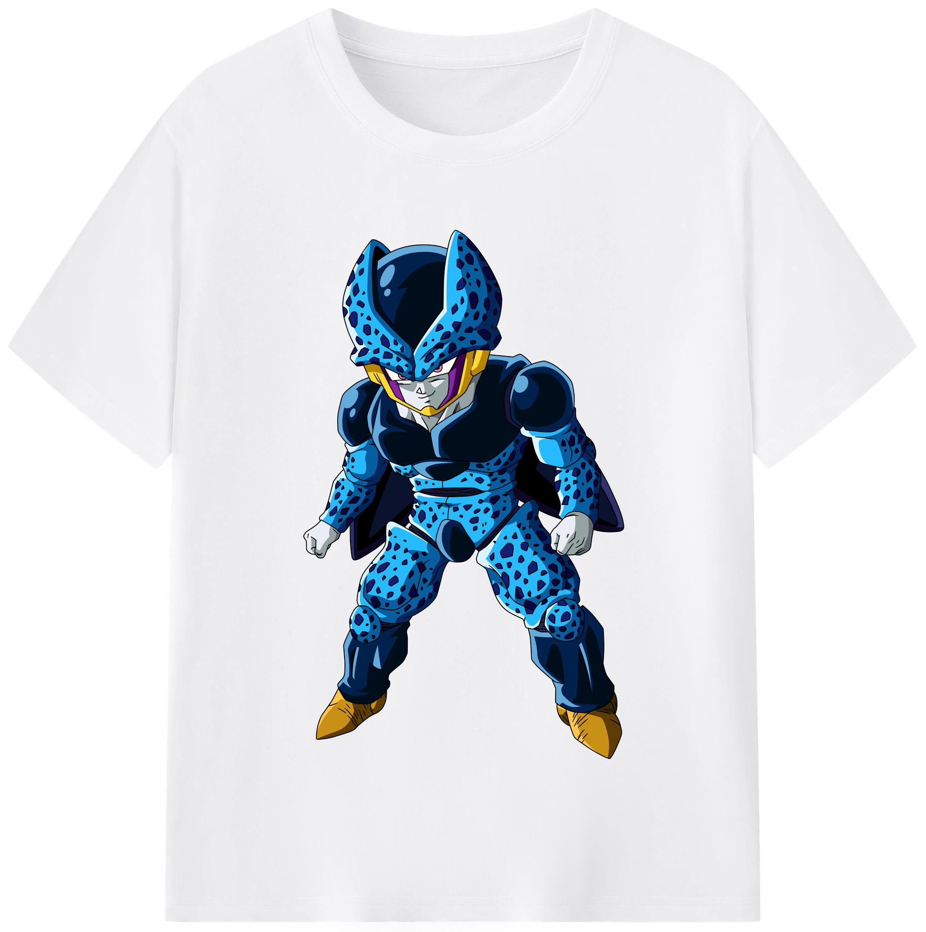 （画像用） ドラゴンボール セル DRAGON BALL Cell 綿100％半袖Tシャツ（フロントプリント）
