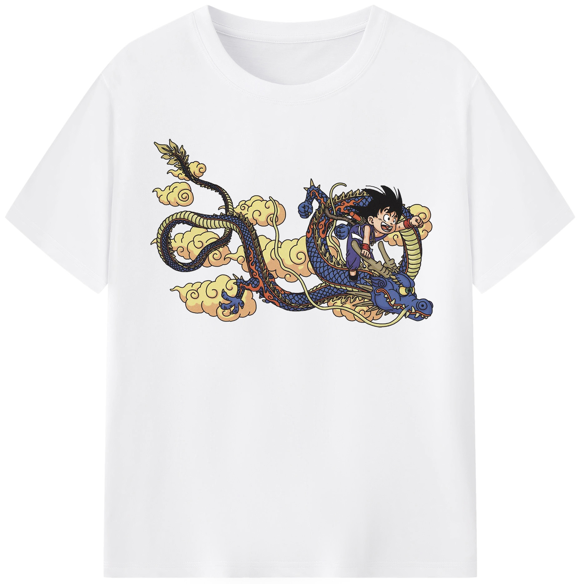 （画像用） ドラゴンボール 神龍 シェンロン DRAGON BALL Shenron 綿100％半袖Tシャツ（フロントプリント）