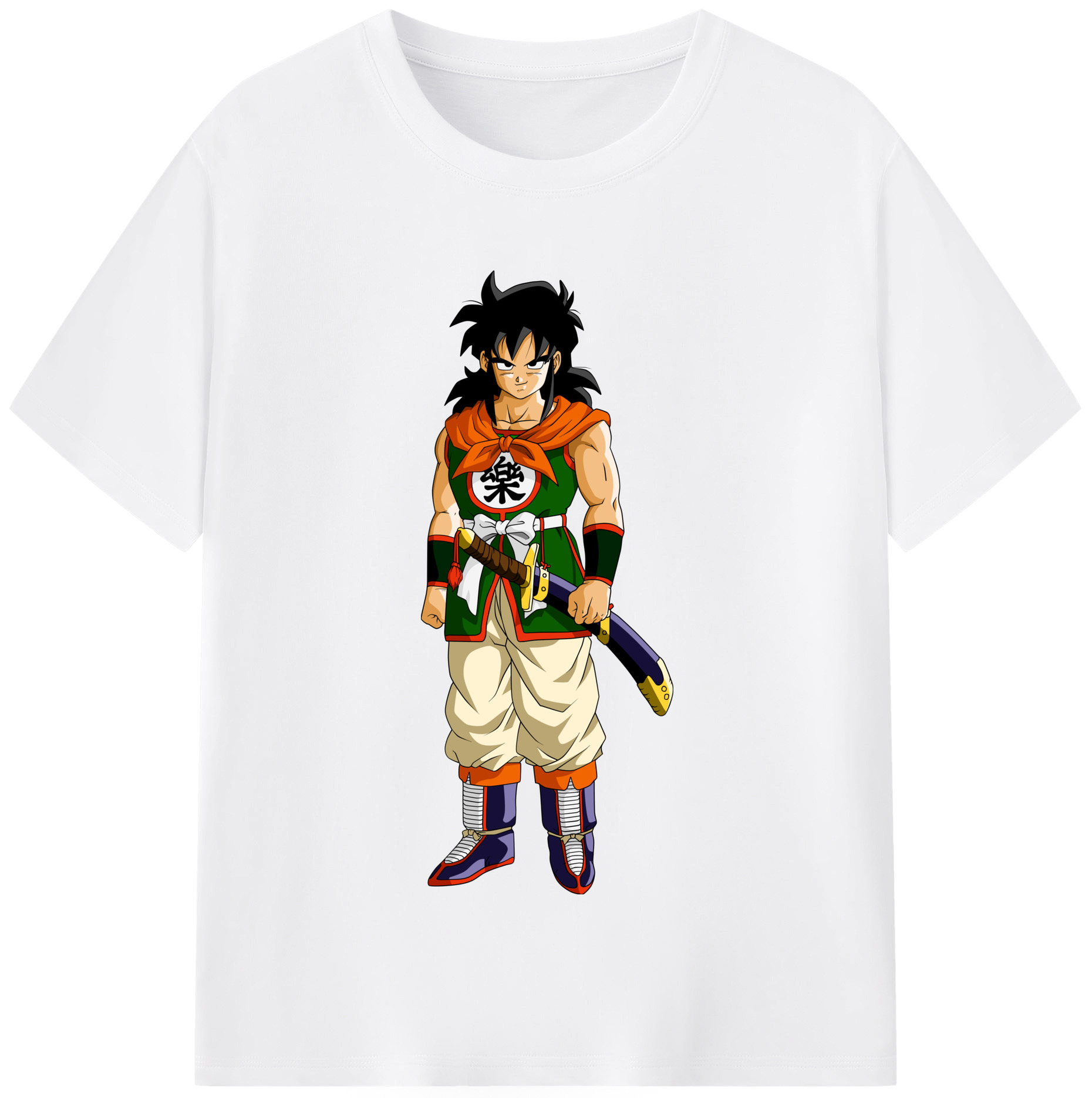 （画像用） ドラゴンボール ヤムチャ DRAGON BALL Yamcha 綿100％半袖Tシャツ（フロントプリント）