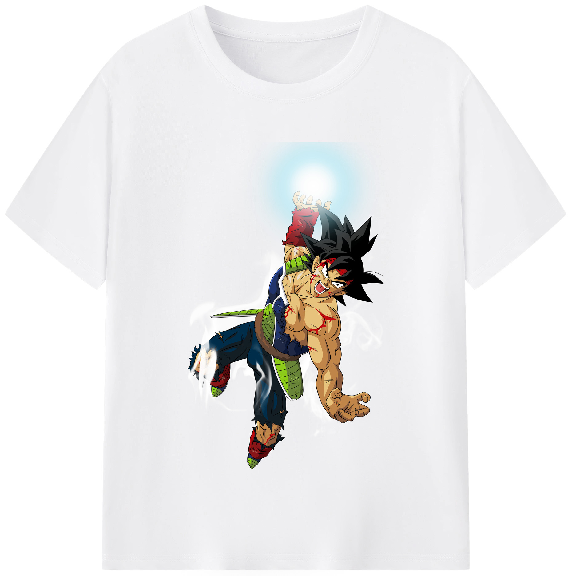 （画像用） ドラゴンボール バーダック DRAGON BALL Burdock 綿100％半袖Tシャツ（フロントプリント）