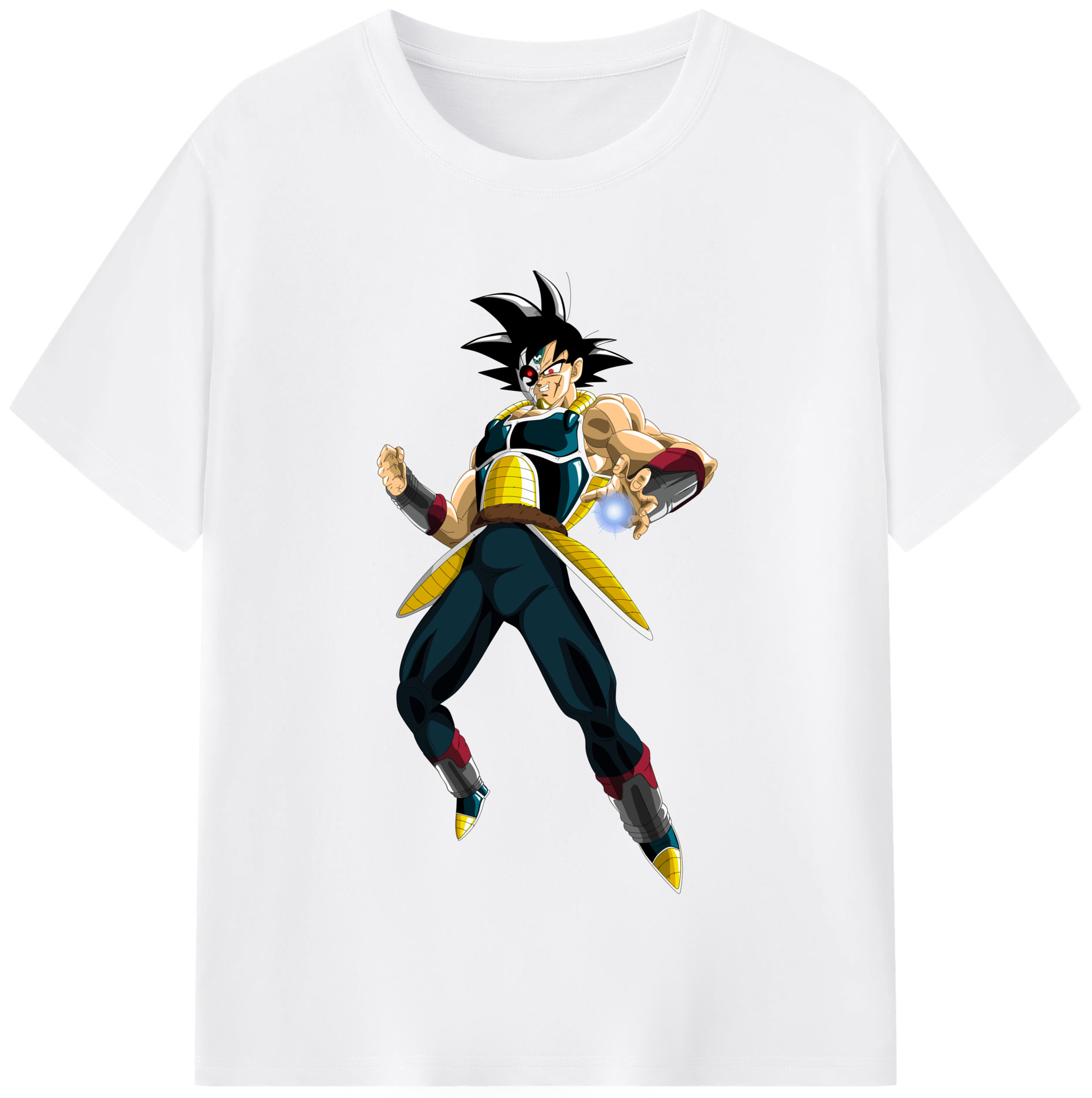 （画像用） ドラゴンボール バーダック DRAGON BALL Burdock 綿100％半袖Tシャツ（フロントプリント）