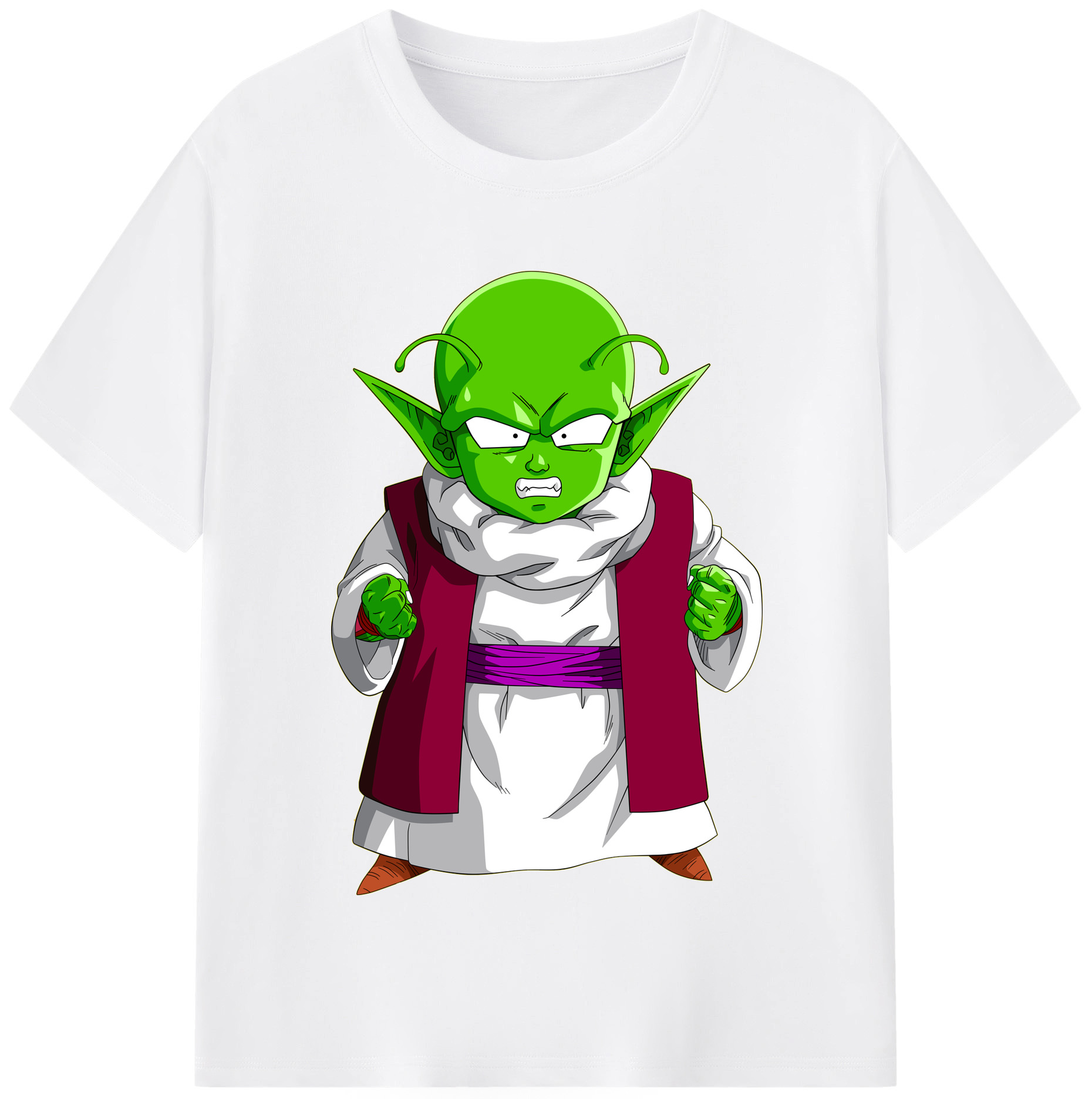 （画像用） ドラゴンボール ピッコロ DRAGON BALL Piccolo 綿100％半袖Tシャツ（フロントプリント）