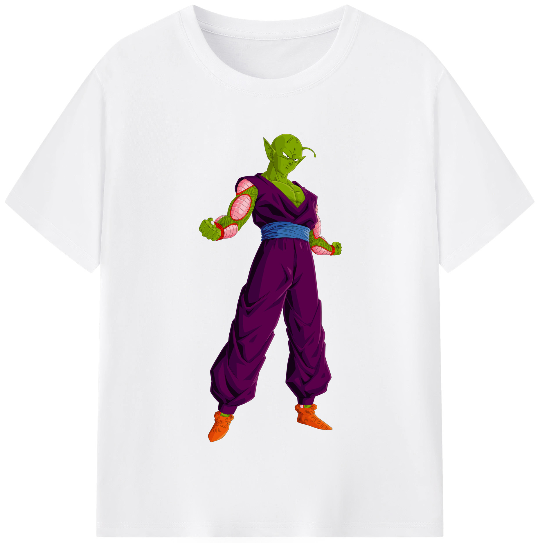 （画像用） ドラゴンボール ピッコロ DRAGON BALL Piccolo 綿100％半袖Tシャツ（フロントプリント）