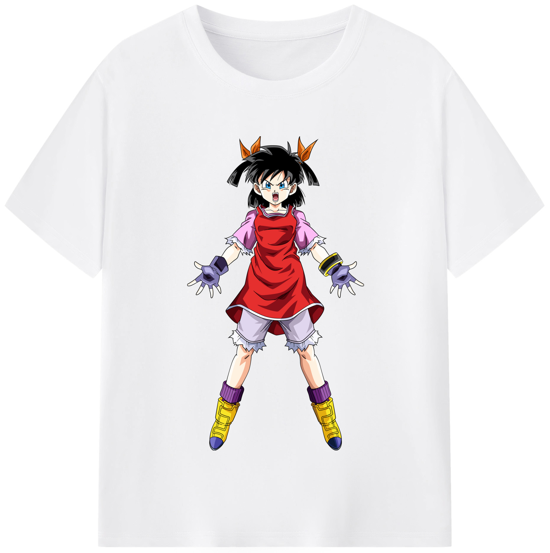 （画像用） ドラゴンボール パン DRAGON BALL Pan 綿100％半袖Tシャツ（フロントプリント）
