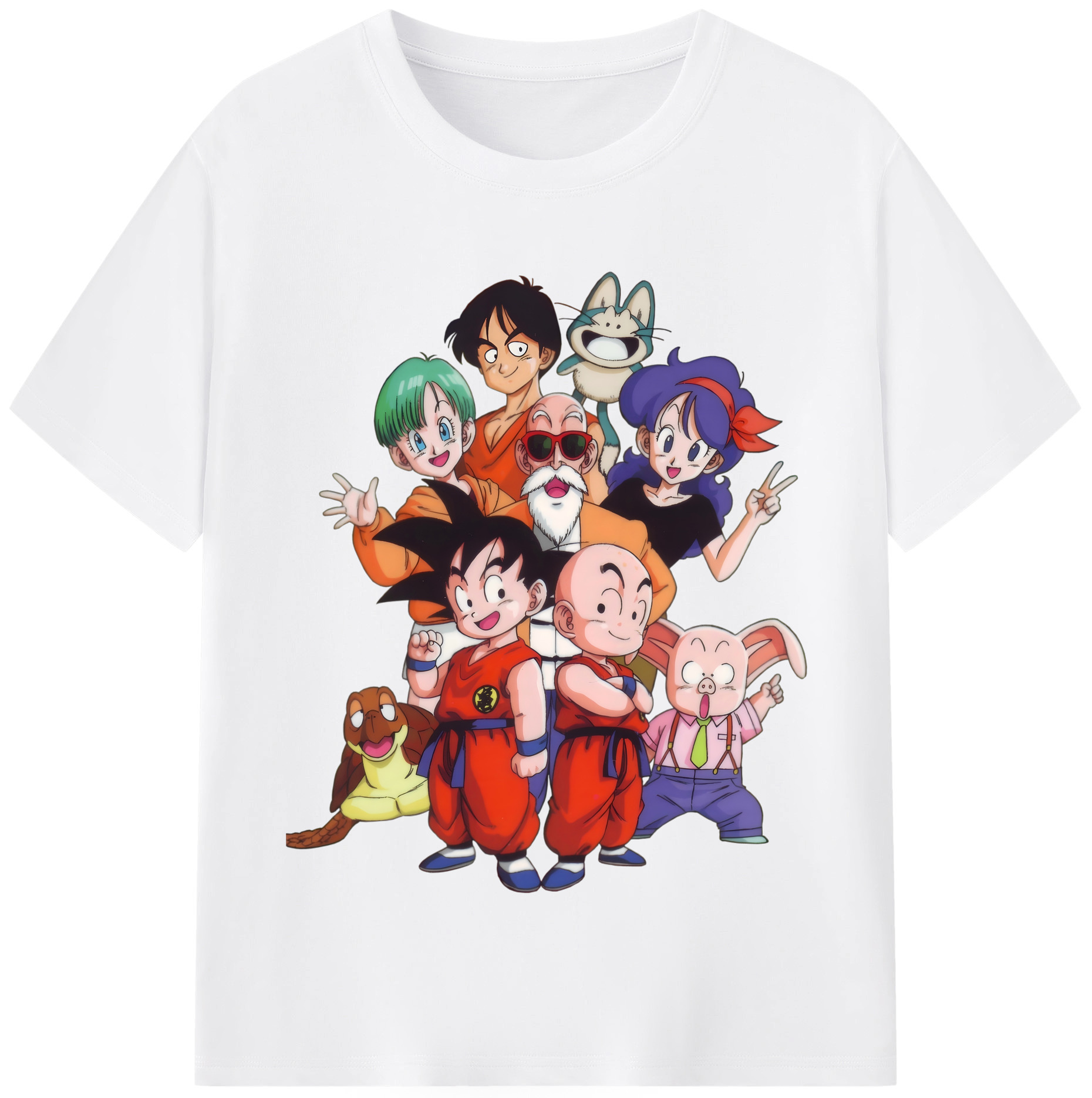 （画像用） ドラゴンボール DRAGON BALL 綿100％半袖Tシャツ（フロントプリント）