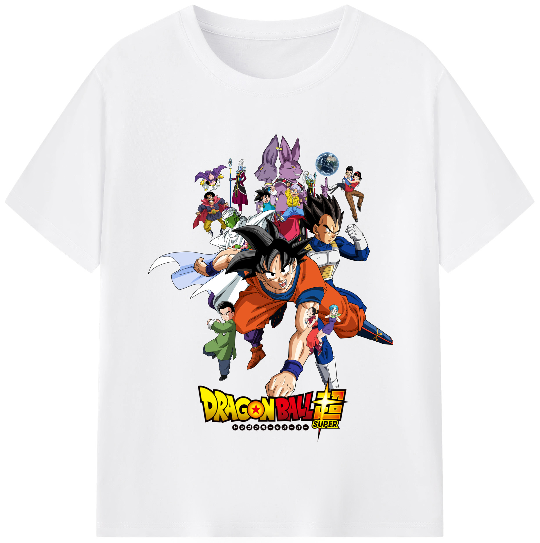（画像用） ドラゴンボール DRAGON BALL 綿100％半袖Tシャツ（フロントプリント）