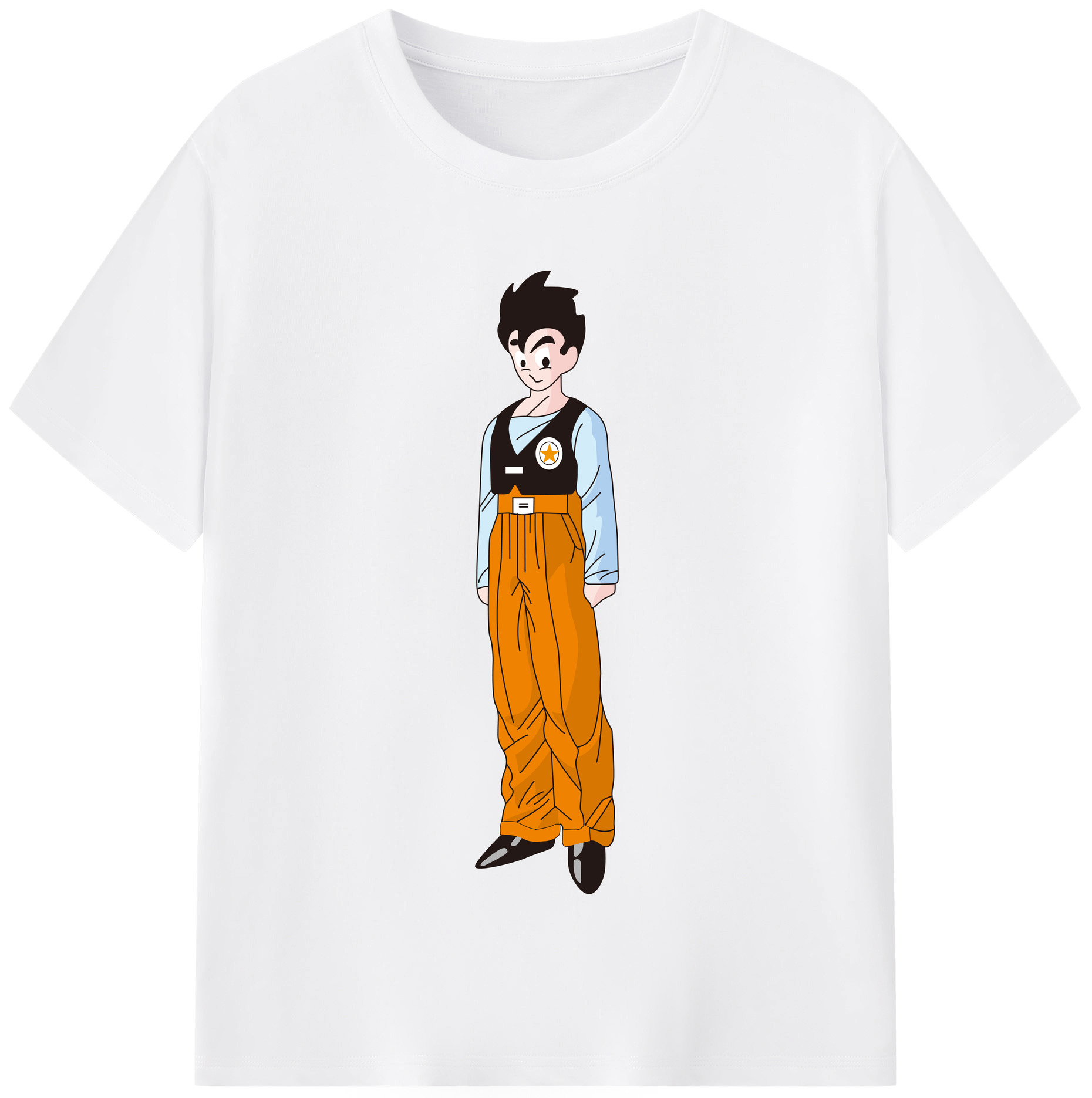 （画像用） ドラゴンボール DRAGON BALL 綿100％半袖Tシャツ（フロントプリント）