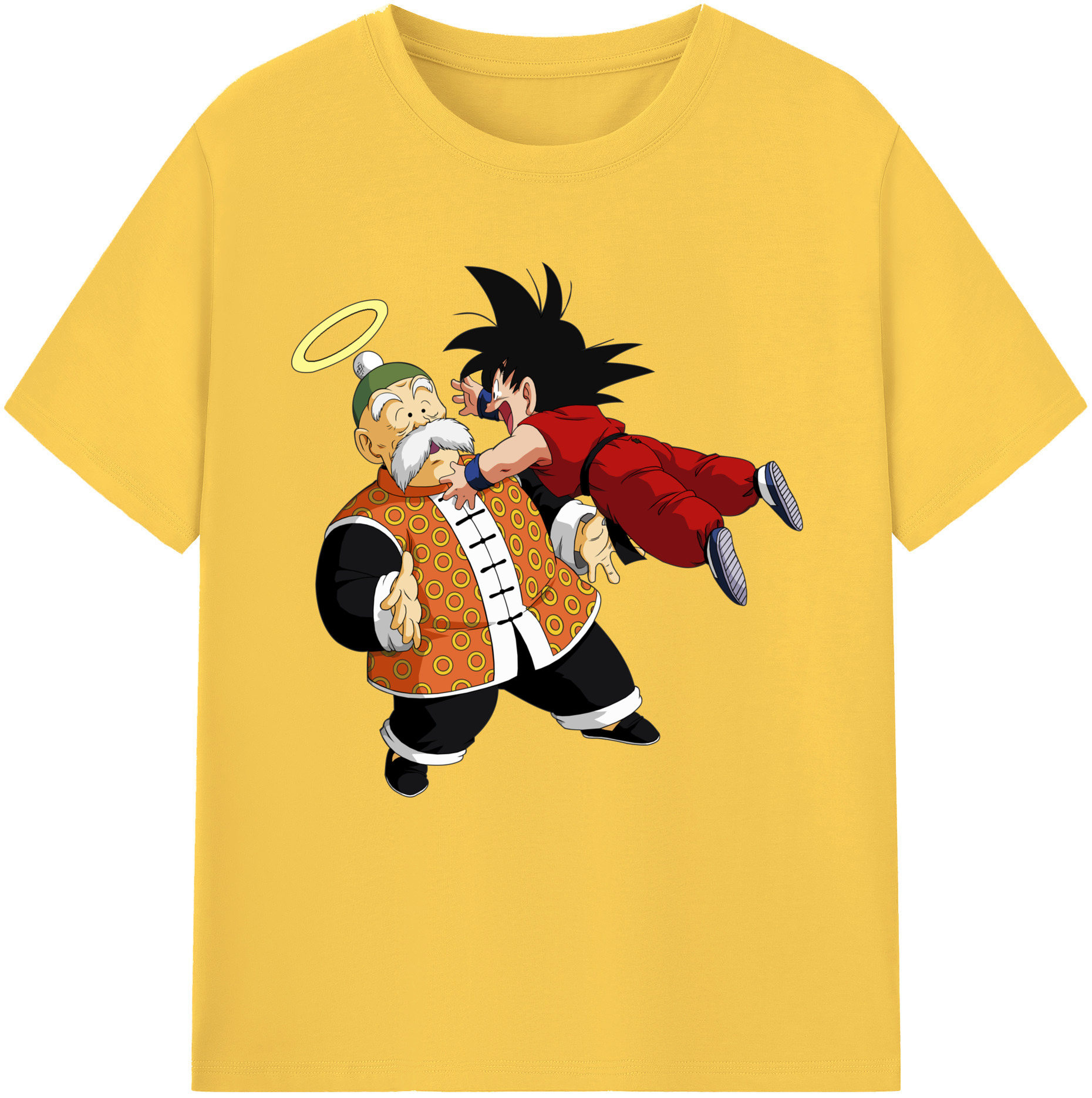 （画像用） ドラゴンボール 孫悟空（そん ごくう）Son Goku カカロット DRAGON BALL Kakarotto 綿100％半袖Tシャツ（フロントプリント）