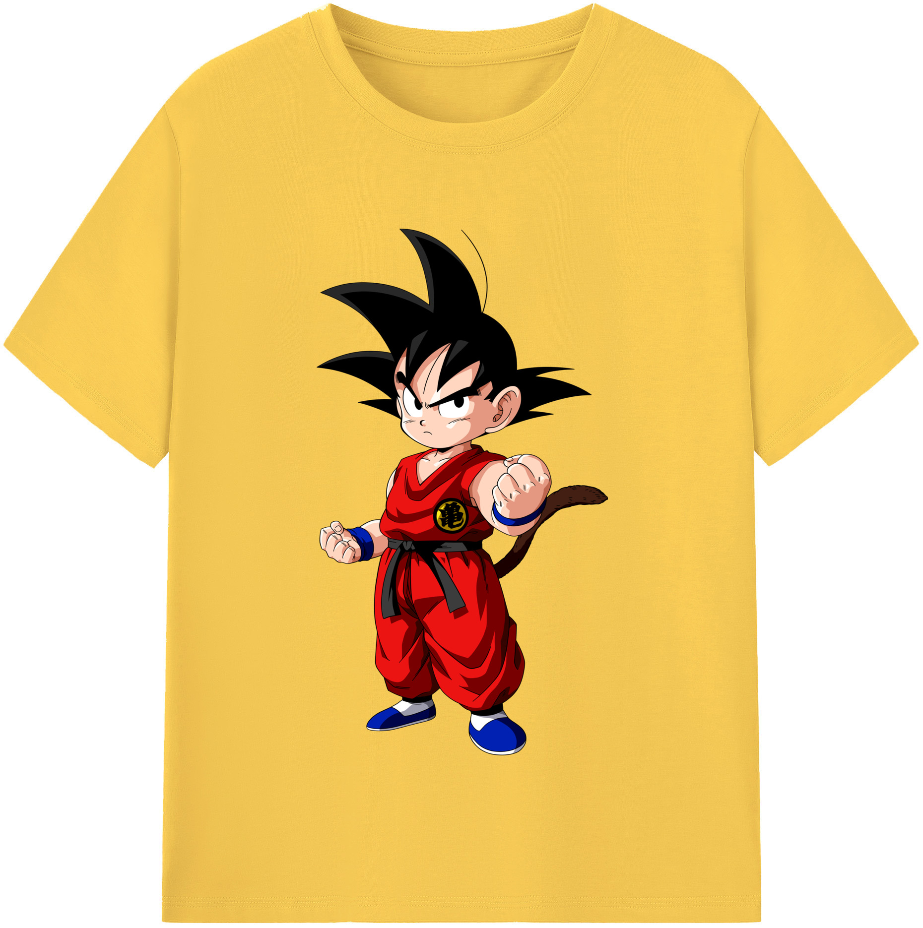 （画像用） ドラゴンボール 孫悟空（そん ごくう）Son Goku カカロット DRAGON BALL Kakarotto 綿100％半袖Tシャツ（フロントプリント）
