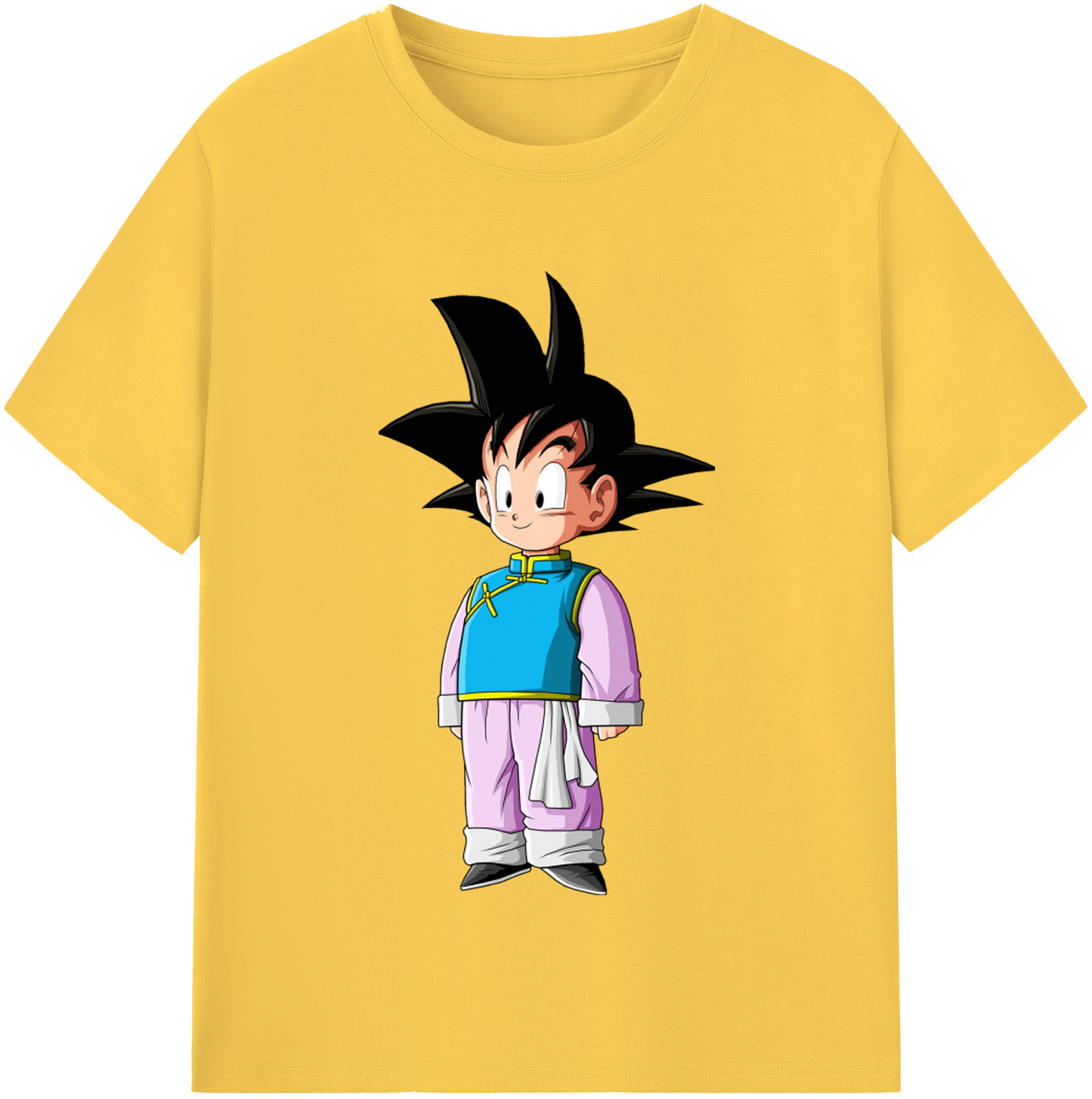 （画像用） ドラゴンボール 孫悟空（そん ごくう）Son Goku カカロット DRAGON BALL Kakarotto 綿100％半袖Tシャツ（フロントプリント）