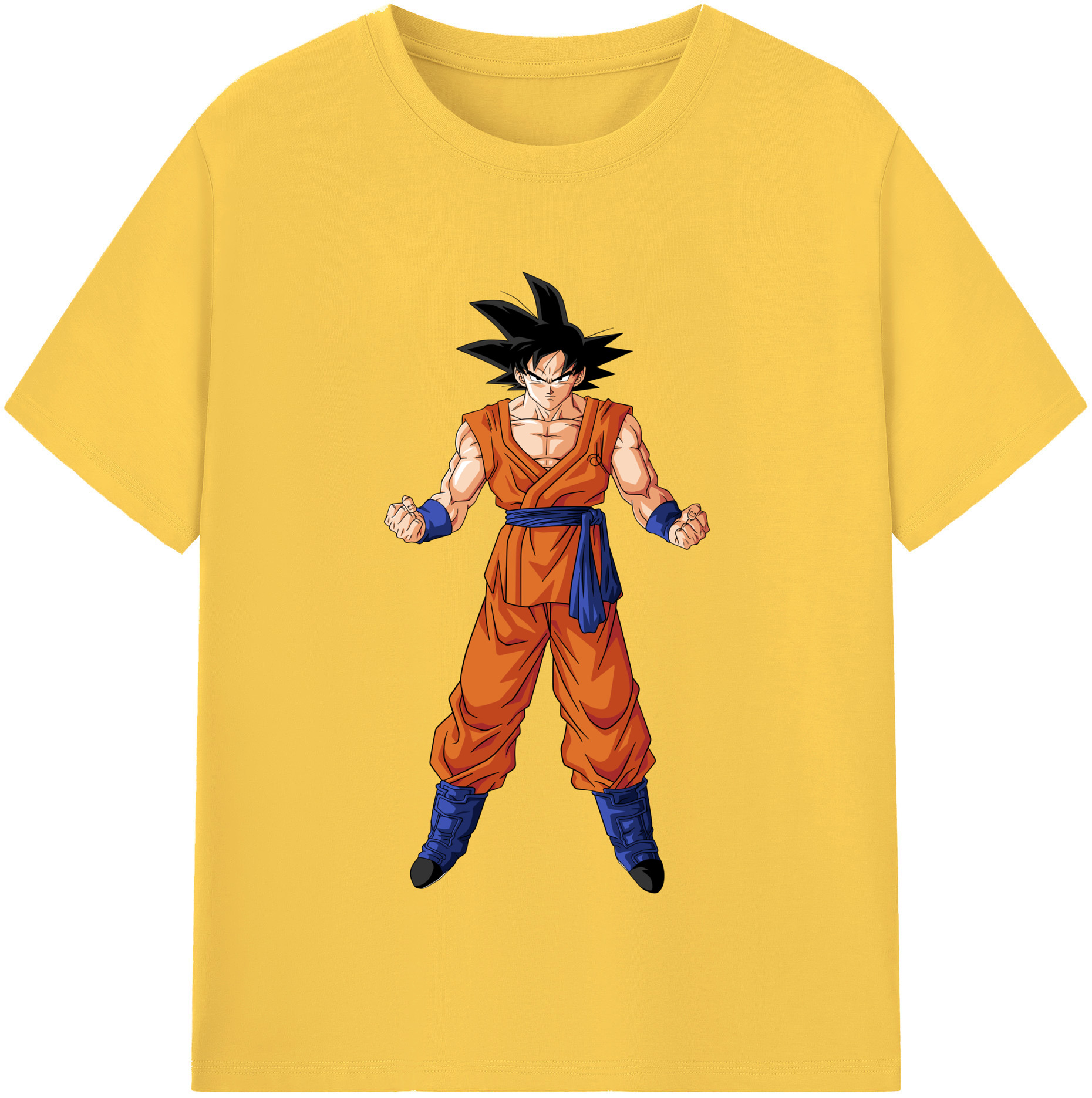 （画像用） ドラゴンボール 孫悟空（そん ごくう）Son Goku カカロット DRAGON BALL Kakarotto 綿100％半袖Tシャツ（フロントプリント）