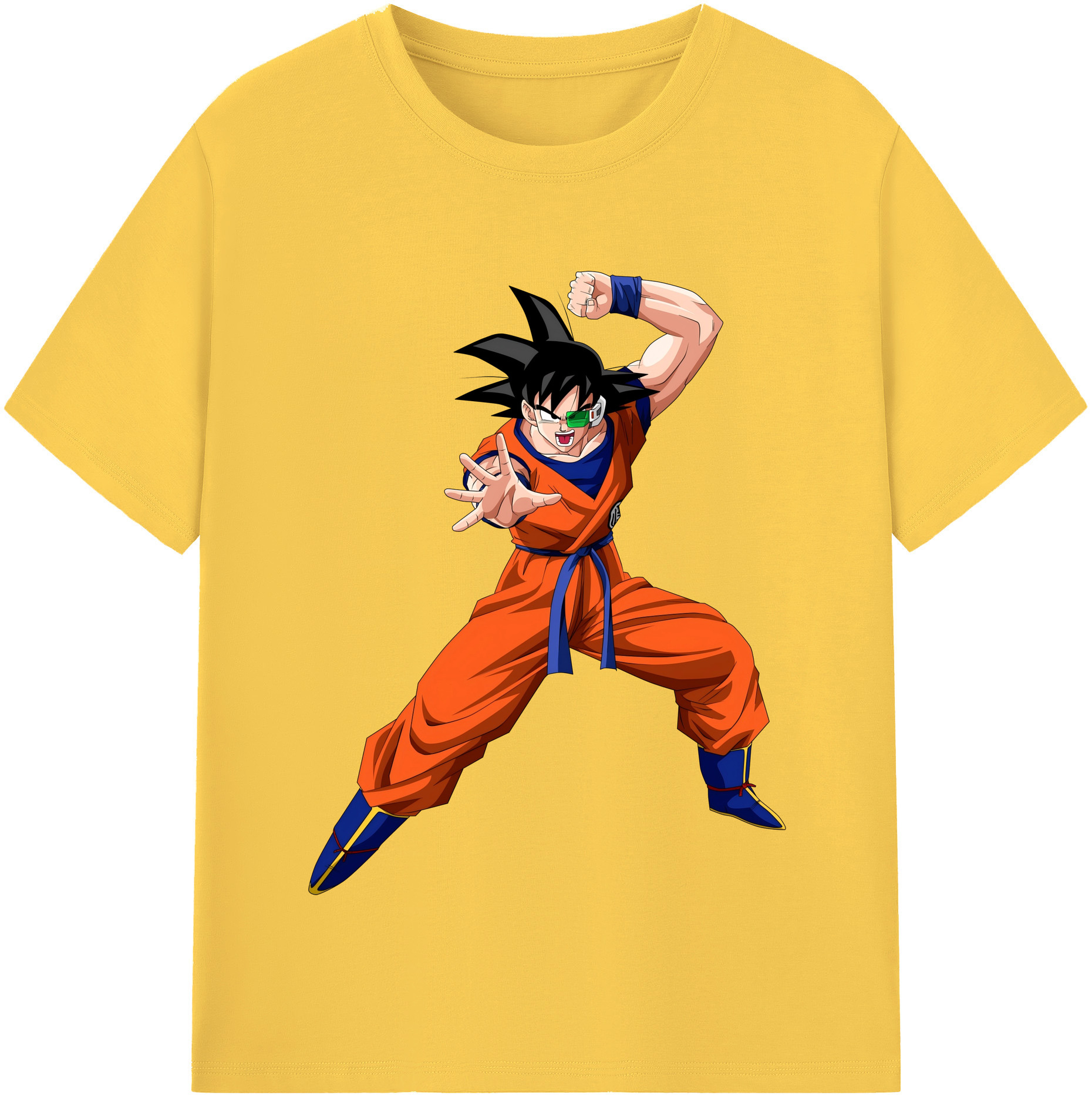 （画像用） ドラゴンボール 孫悟空（そん ごくう）Son Goku カカロット DRAGON BALL Kakarotto 綿100％半袖Tシャツ（フロントプリント）