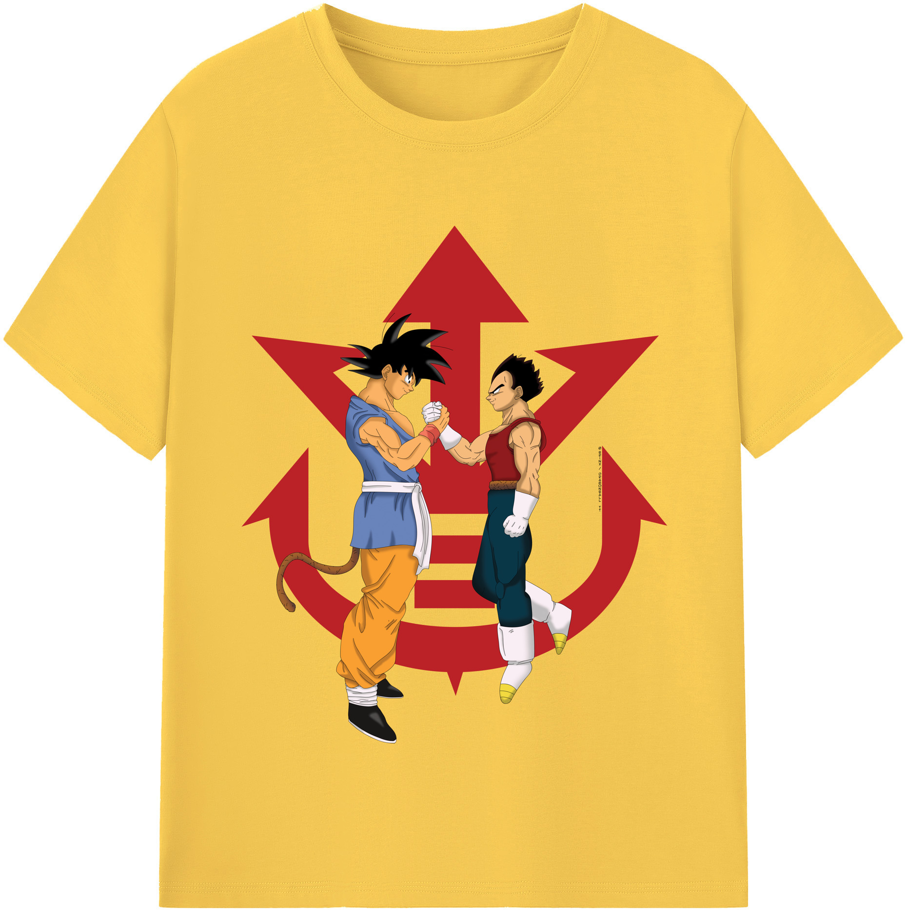 （画像用） ドラゴンボール 孫悟空（そん ごくう）Son Goku カカロット DRAGON BALL Kakarotto 綿100％半袖Tシャツ（フロントプリント）