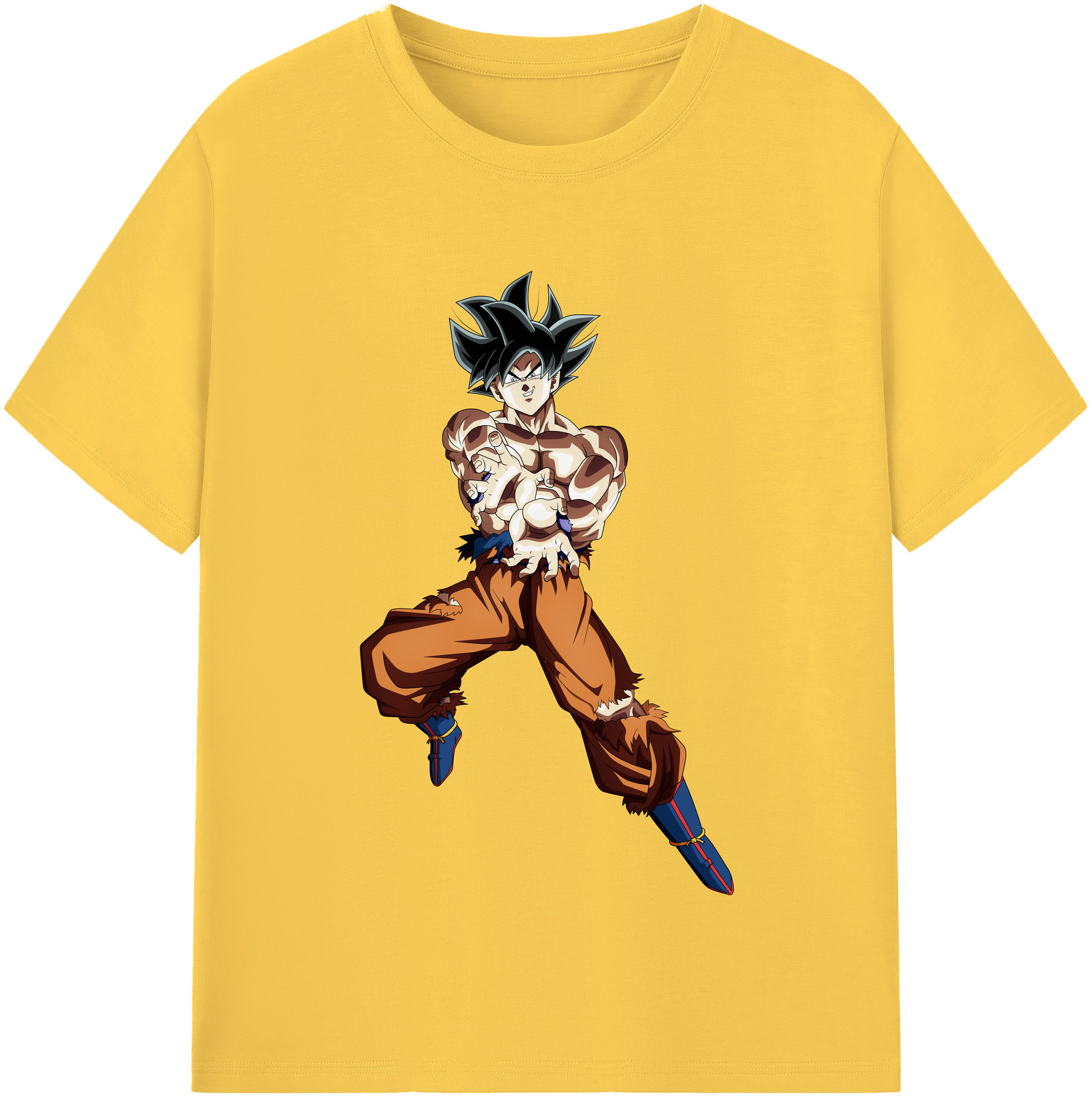 （画像用） ドラゴンボール 孫悟空（そん ごくう）Son Goku カカロット DRAGON BALL Kakarotto 綿100％半袖Tシャツ（フロントプリント）