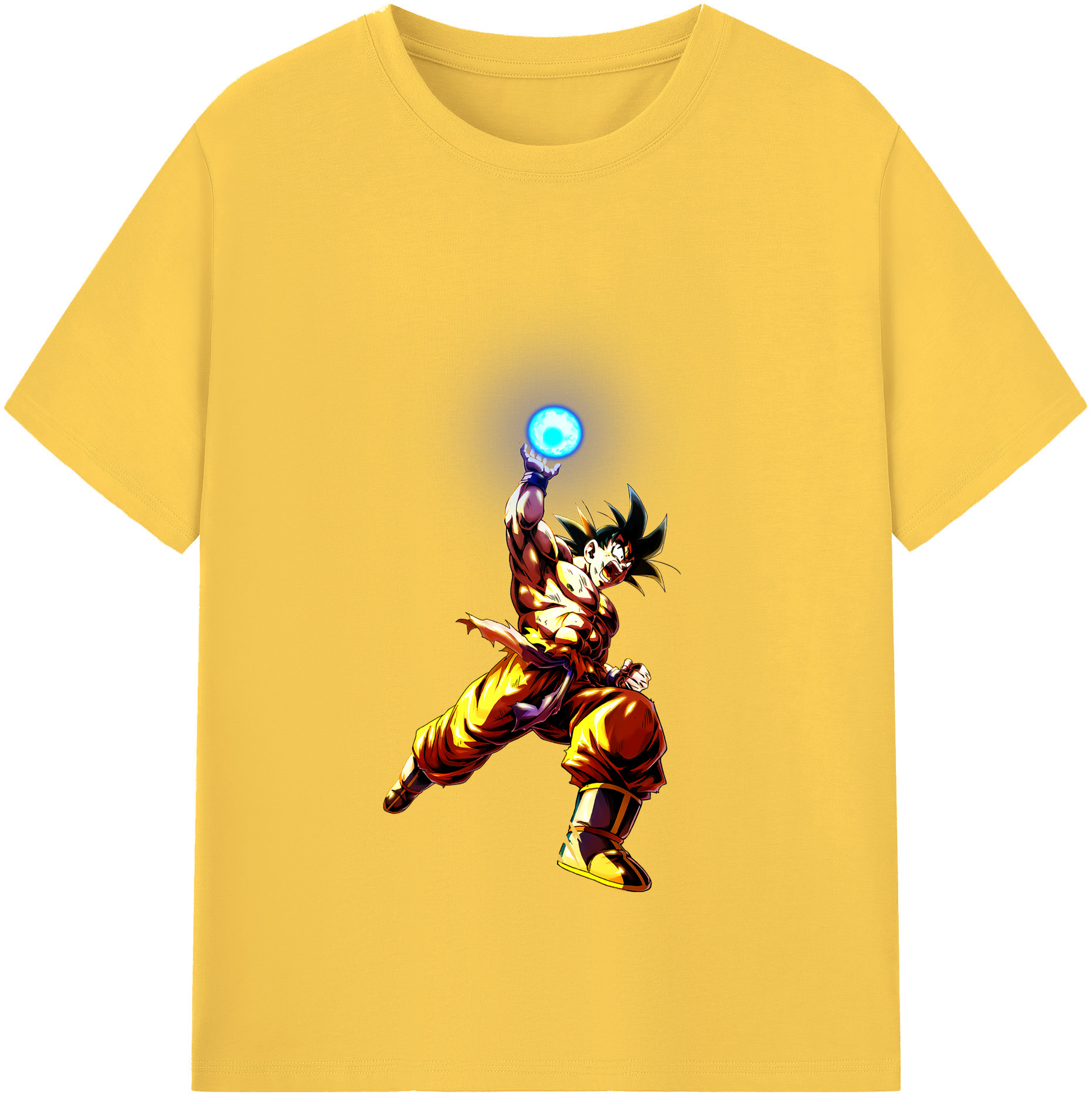 （画像用） ドラゴンボール 孫悟空（そん ごくう）Son Goku カカロット DRAGON BALL Kakarotto 綿100％半袖Tシャツ（フロントプリント）