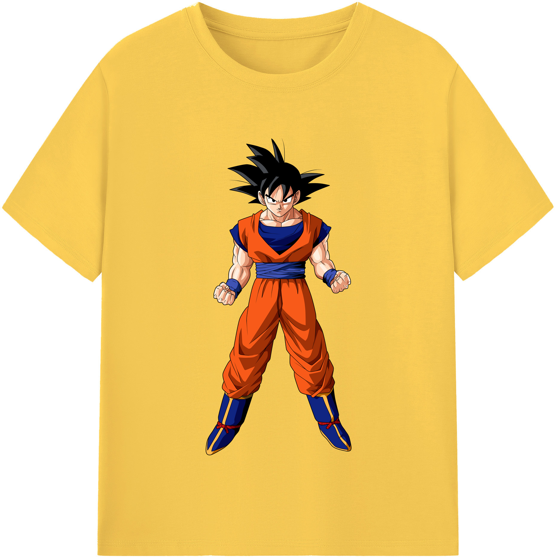 （画像用） ドラゴンボール 孫悟空（そん ごくう）Son Goku カカロット DRAGON BALL Kakarotto 綿100％半袖Tシャツ（フロントプリント）