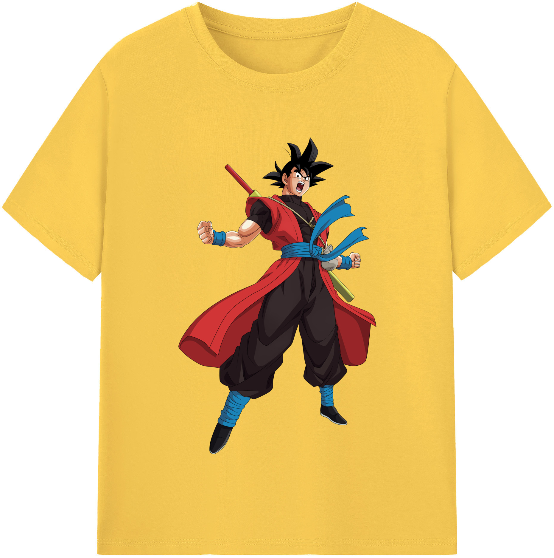 （画像用） ドラゴンボール 孫悟空（そん ごくう）Son Goku カカロット DRAGON BALL Kakarotto 綿100％半袖Tシャツ（フロントプリント）