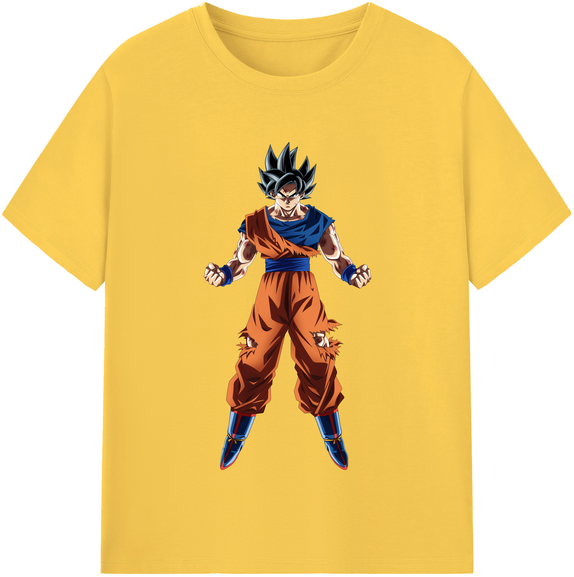 （画像用） ドラゴンボール 孫悟空（そん ごくう）Son Goku カカロット DRAGON BALL Kakarotto 綿100％半袖Tシャツ（フロントプリント）