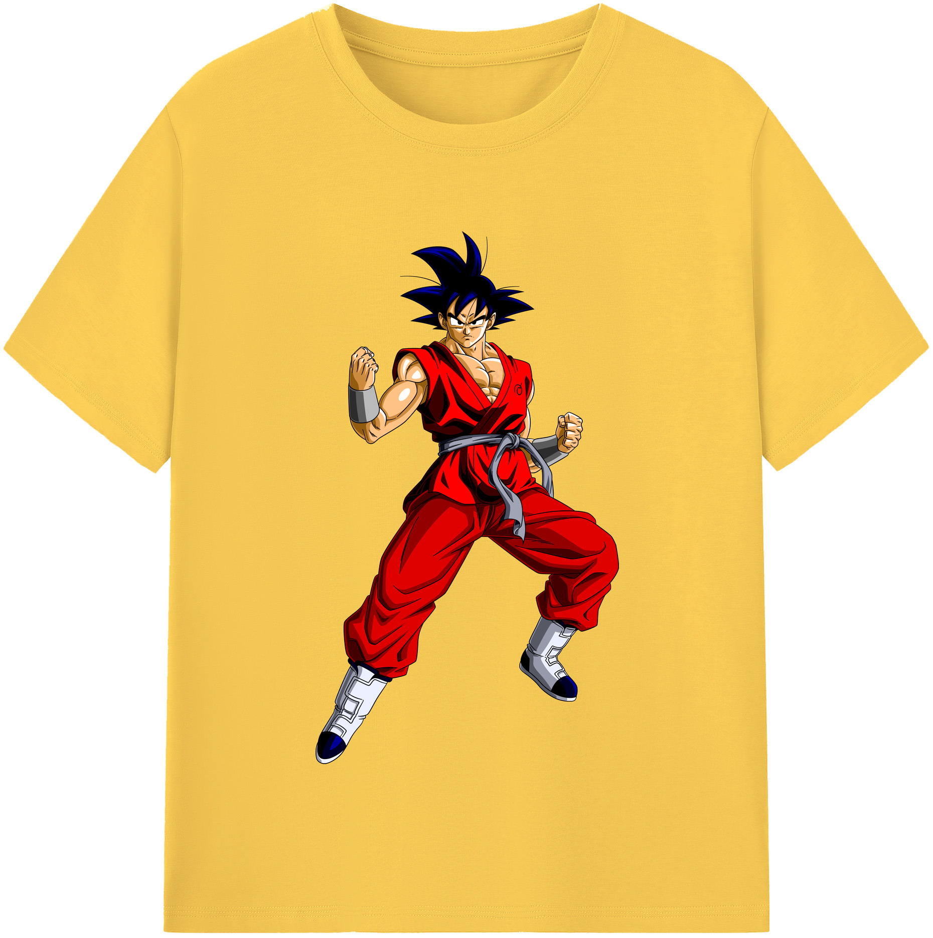 （画像用） ドラゴンボール 孫悟空（そん ごくう）Son Goku カカロット DRAGON BALL Kakarotto 綿100％半袖Tシャツ（フロントプリント）