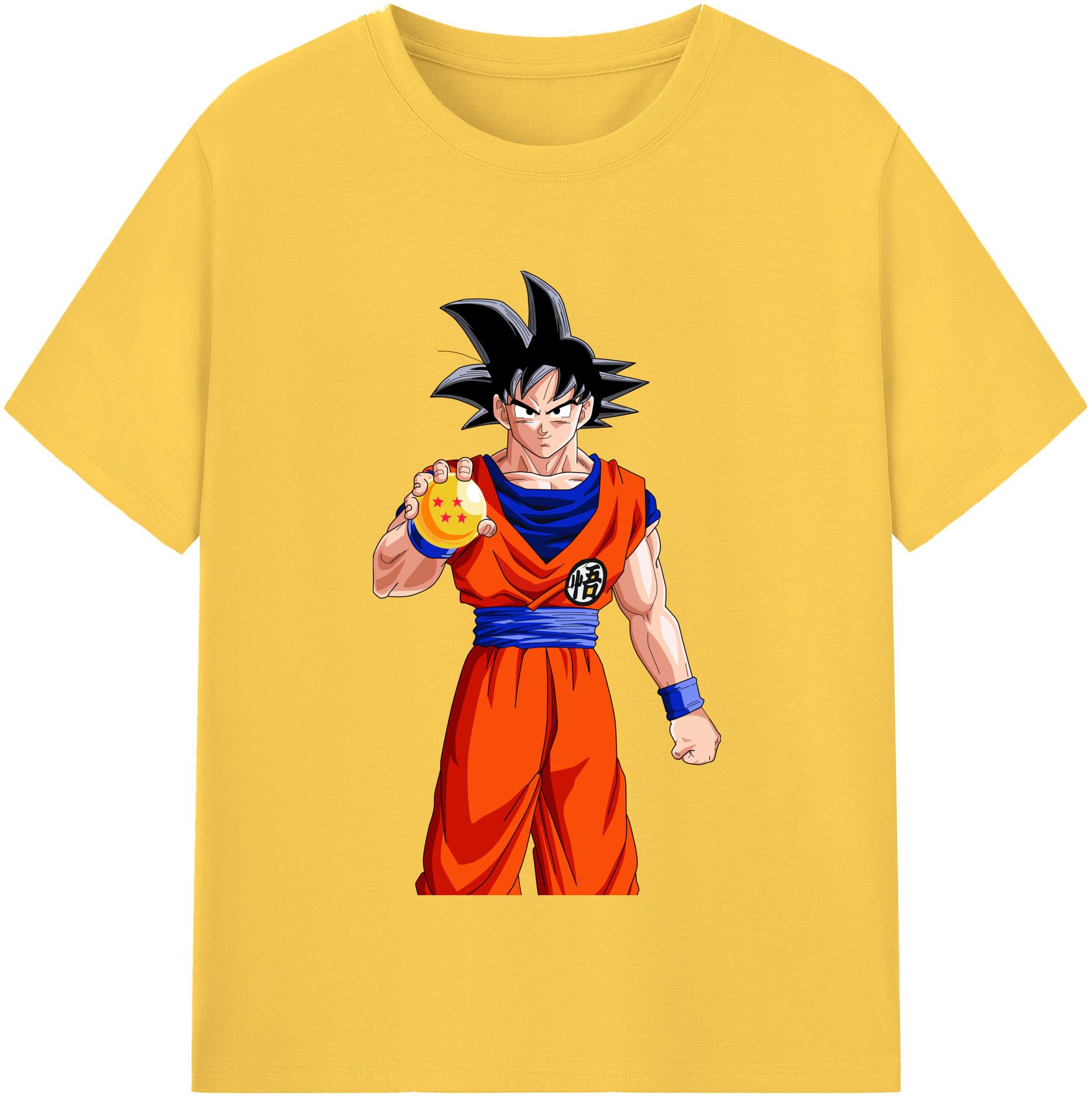 （画像用） ドラゴンボール 孫悟空（そん ごくう）Son Goku カカロット DRAGON BALL Kakarotto 綿100％半袖Tシャツ（フロントプリント）