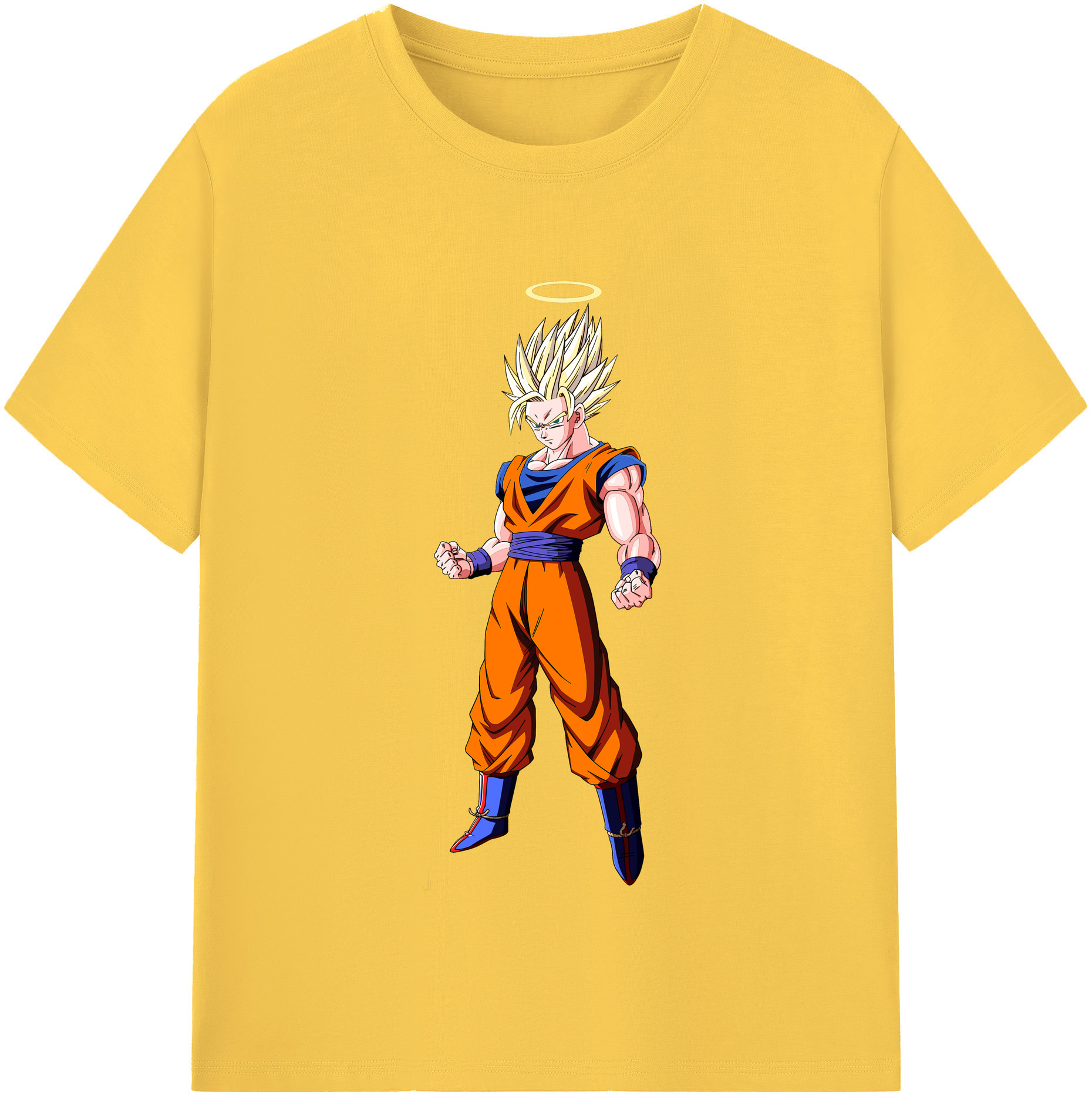 （画像用） ドラゴンボール 孫悟空（そん ごくう）Son Goku カカロット DRAGON BALL Kakarotto 綿100％半袖Tシャツ（フロントプリント）