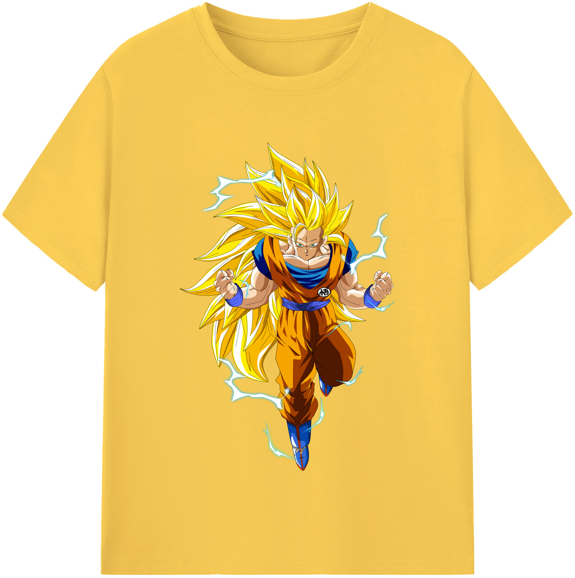 （画像用） ドラゴンボール 孫悟空（そん ごくう）Son Goku カカロット DRAGON BALL Kakarotto 綿100％半袖Tシャツ（フロントプリント）