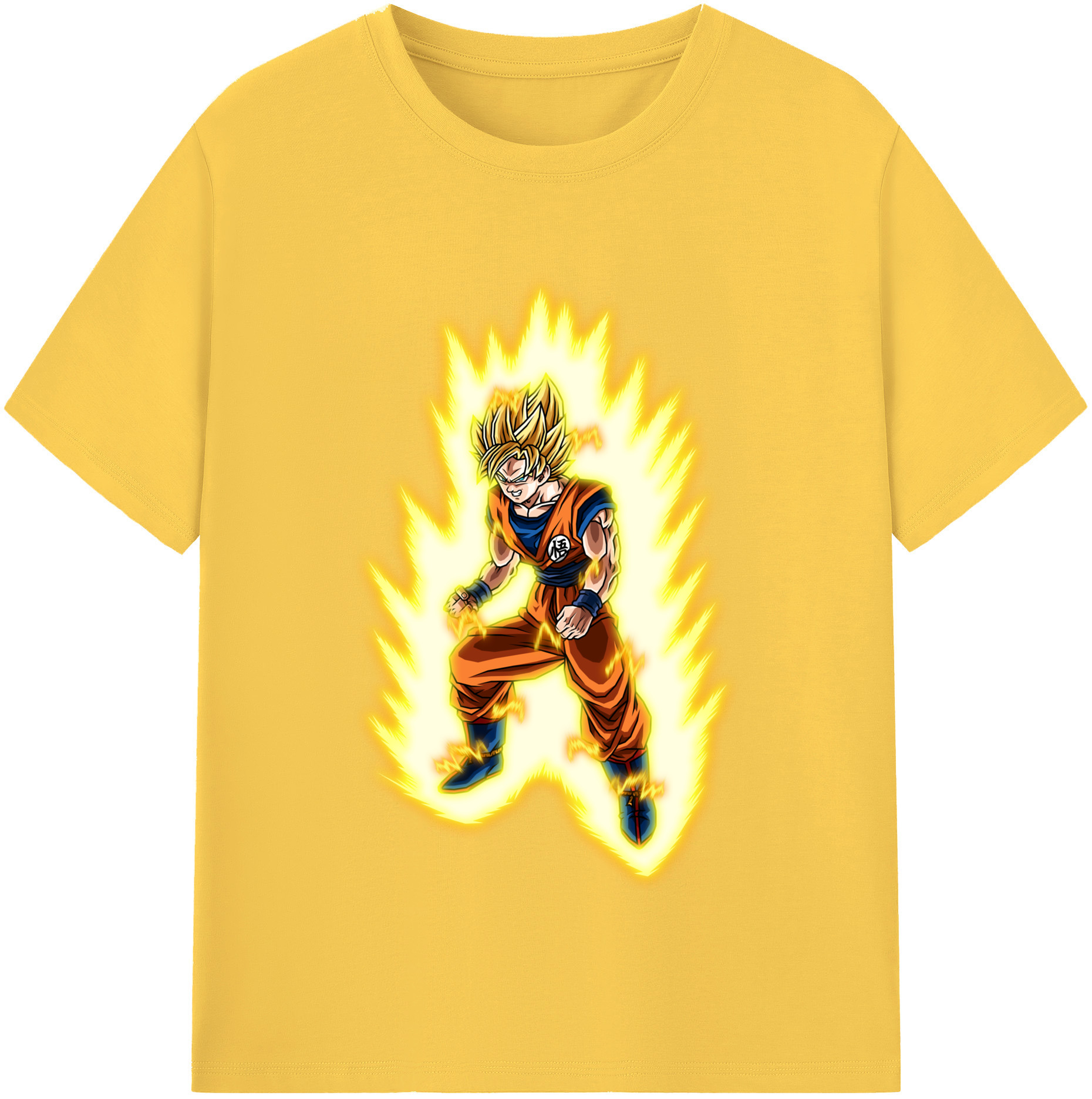 （画像用） ドラゴンボール 孫悟空（そん ごくう）Son Goku カカロット DRAGON BALL Kakarotto 綿100％半袖Tシャツ（フロントプリント）