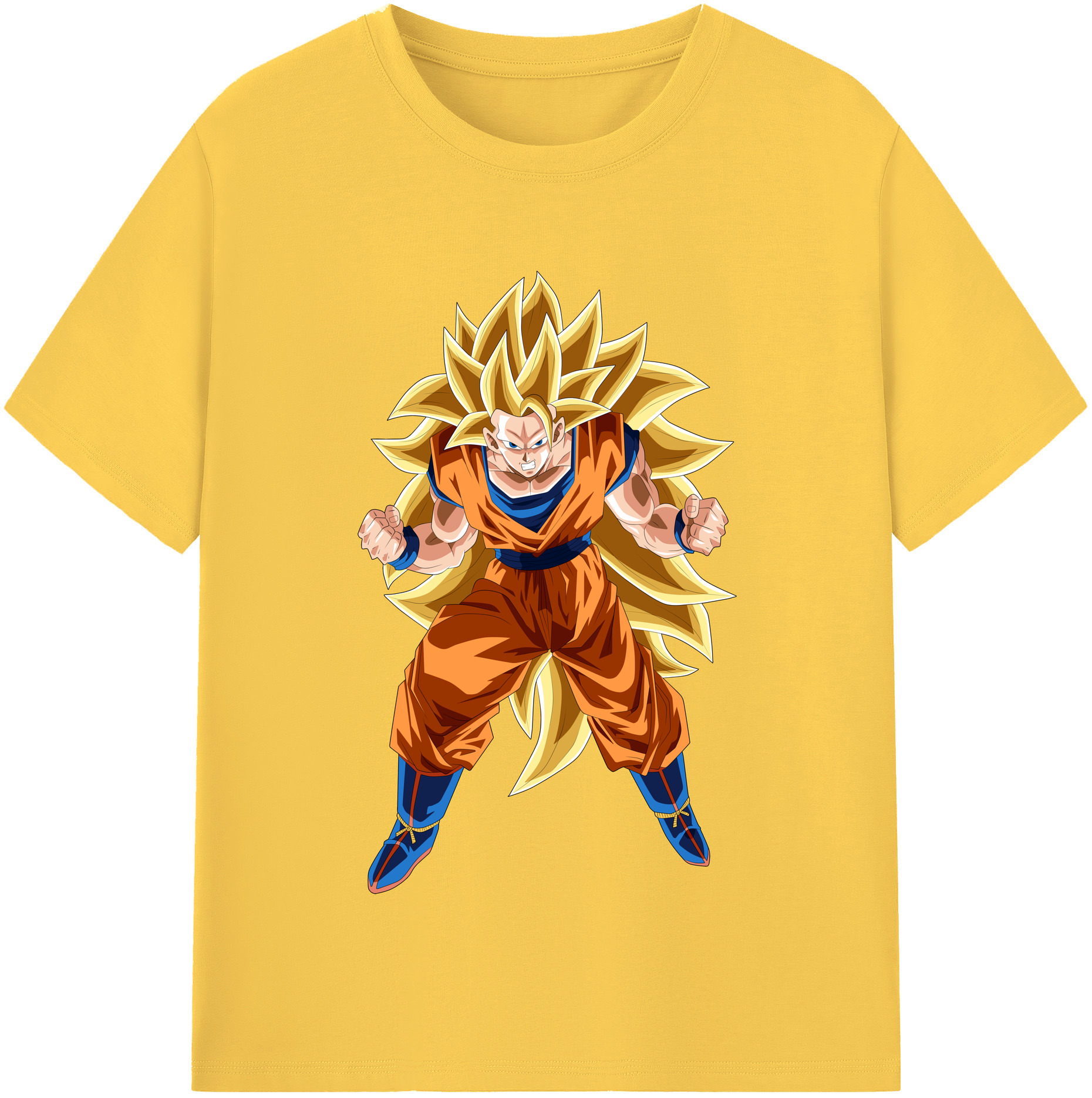 （画像用） ドラゴンボール 孫悟空（そん ごくう）Son Goku カカロット DRAGON BALL Kakarotto 綿100％半袖Tシャツ（フロントプリント）
