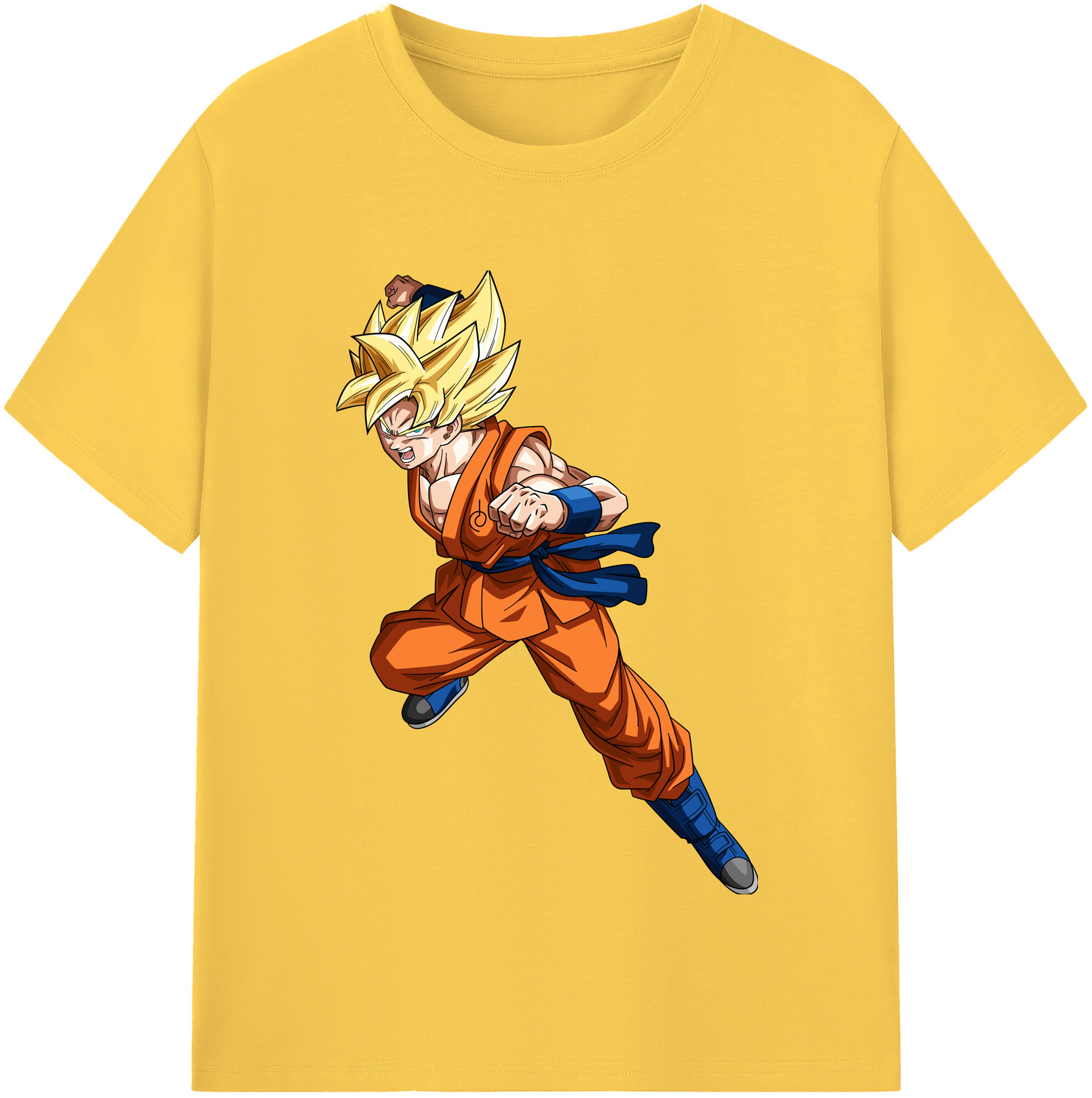 （画像用） ドラゴンボール 孫悟空（そん ごくう）Son Goku カカロット DRAGON BALL Kakarotto 綿100％半袖Tシャツ（フロントプリント）